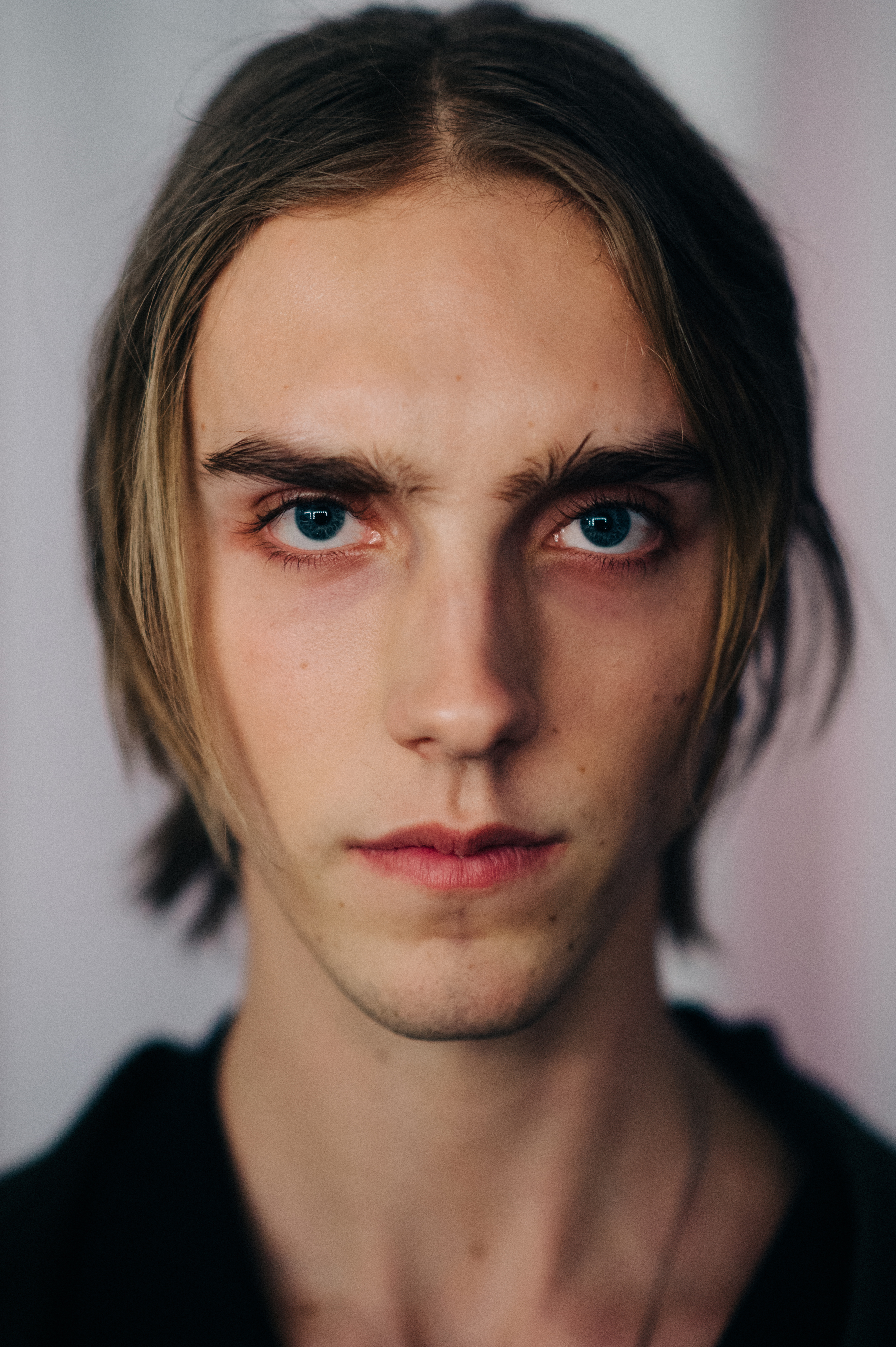 Portrait of a male model