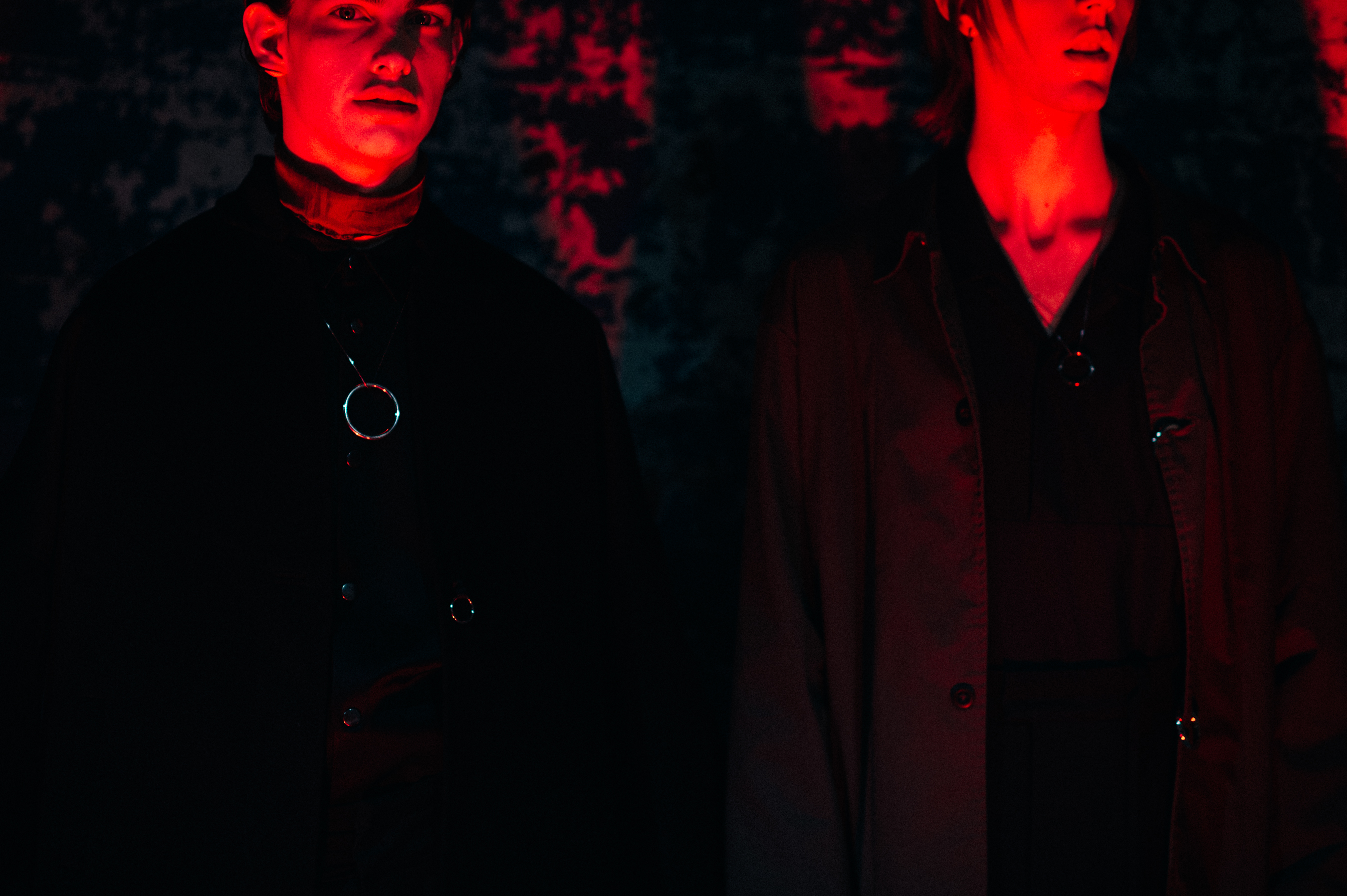 Two male models