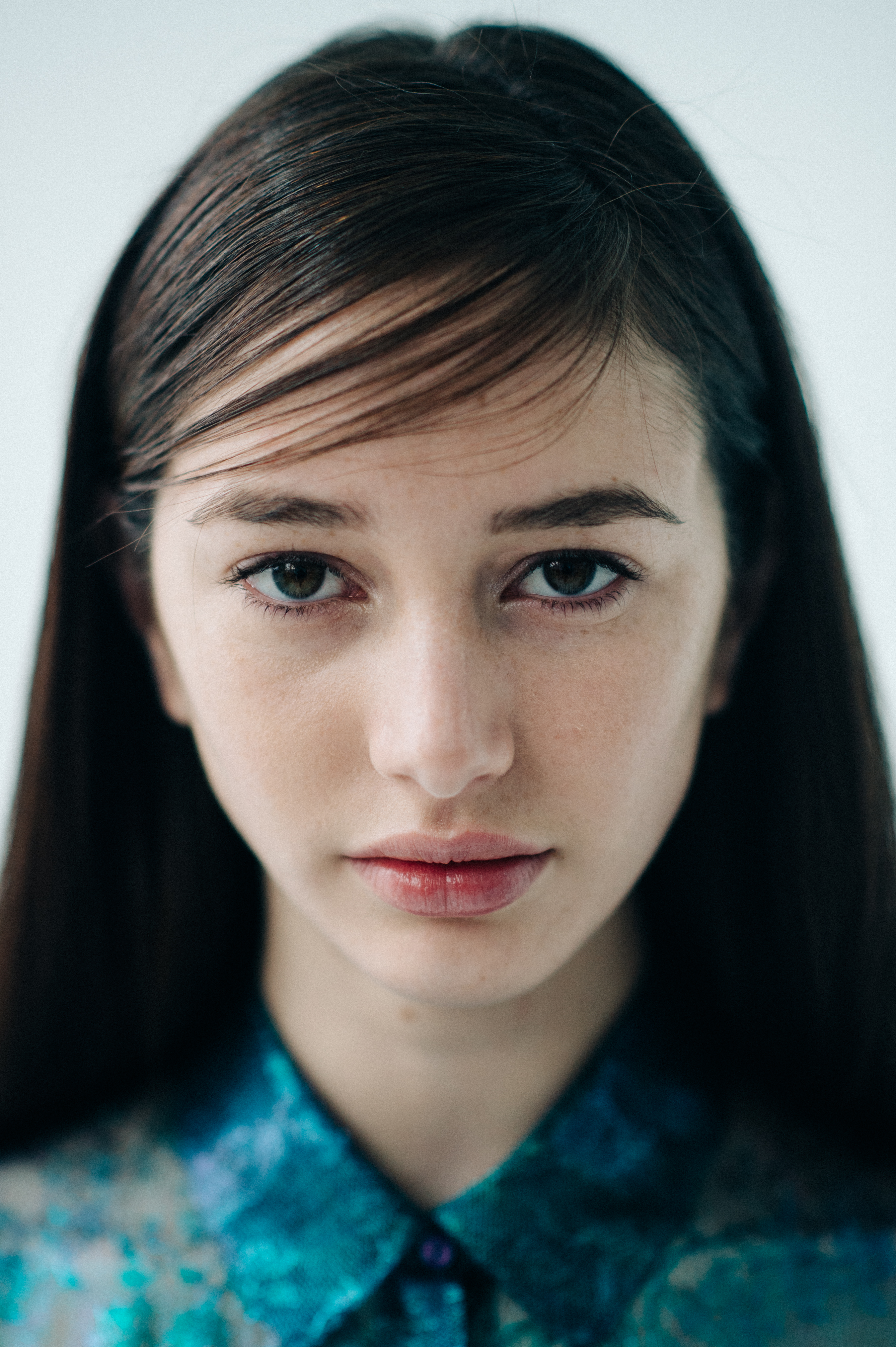 Portrait of a Mexican model