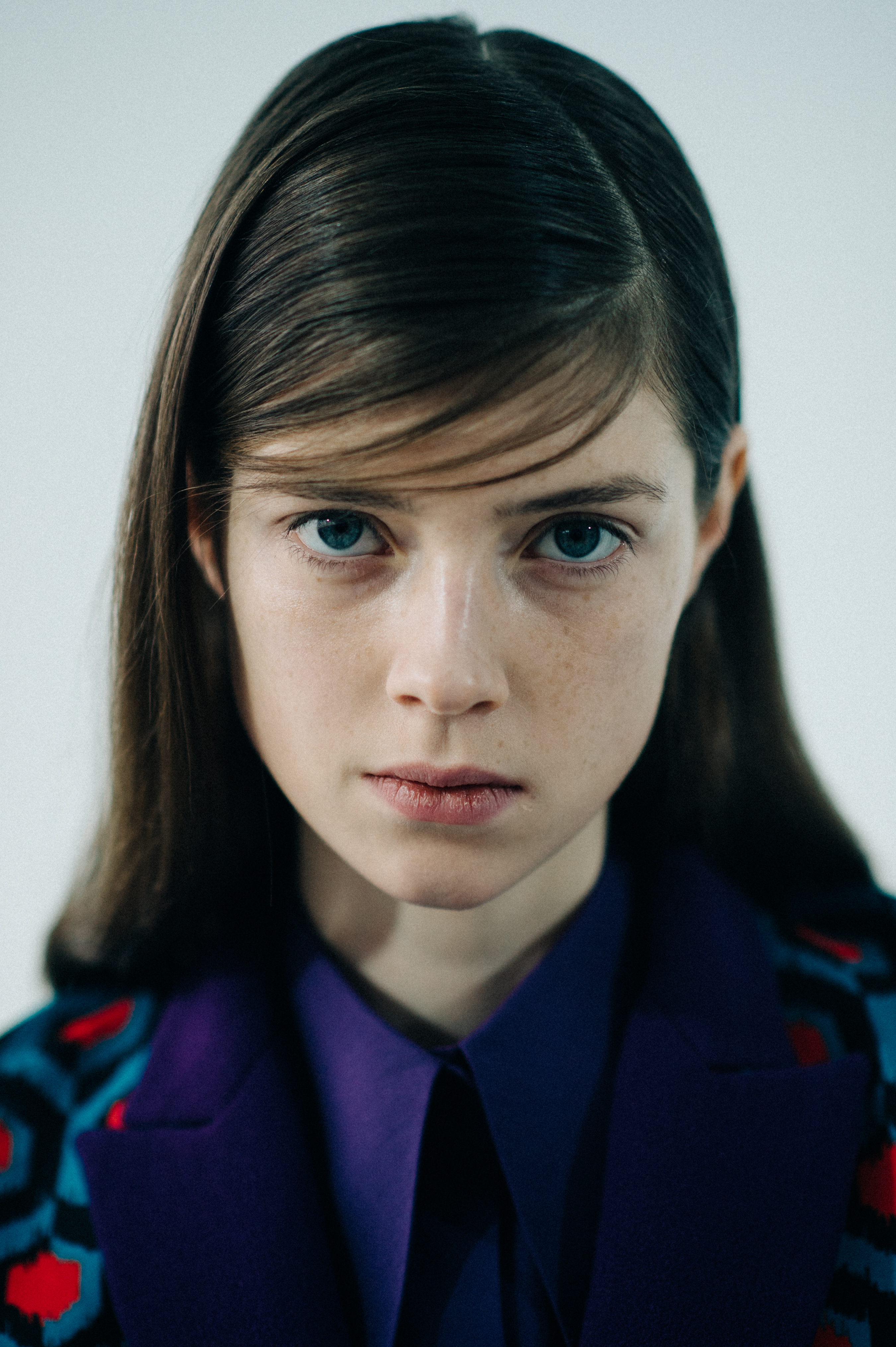 Portrait of a British model