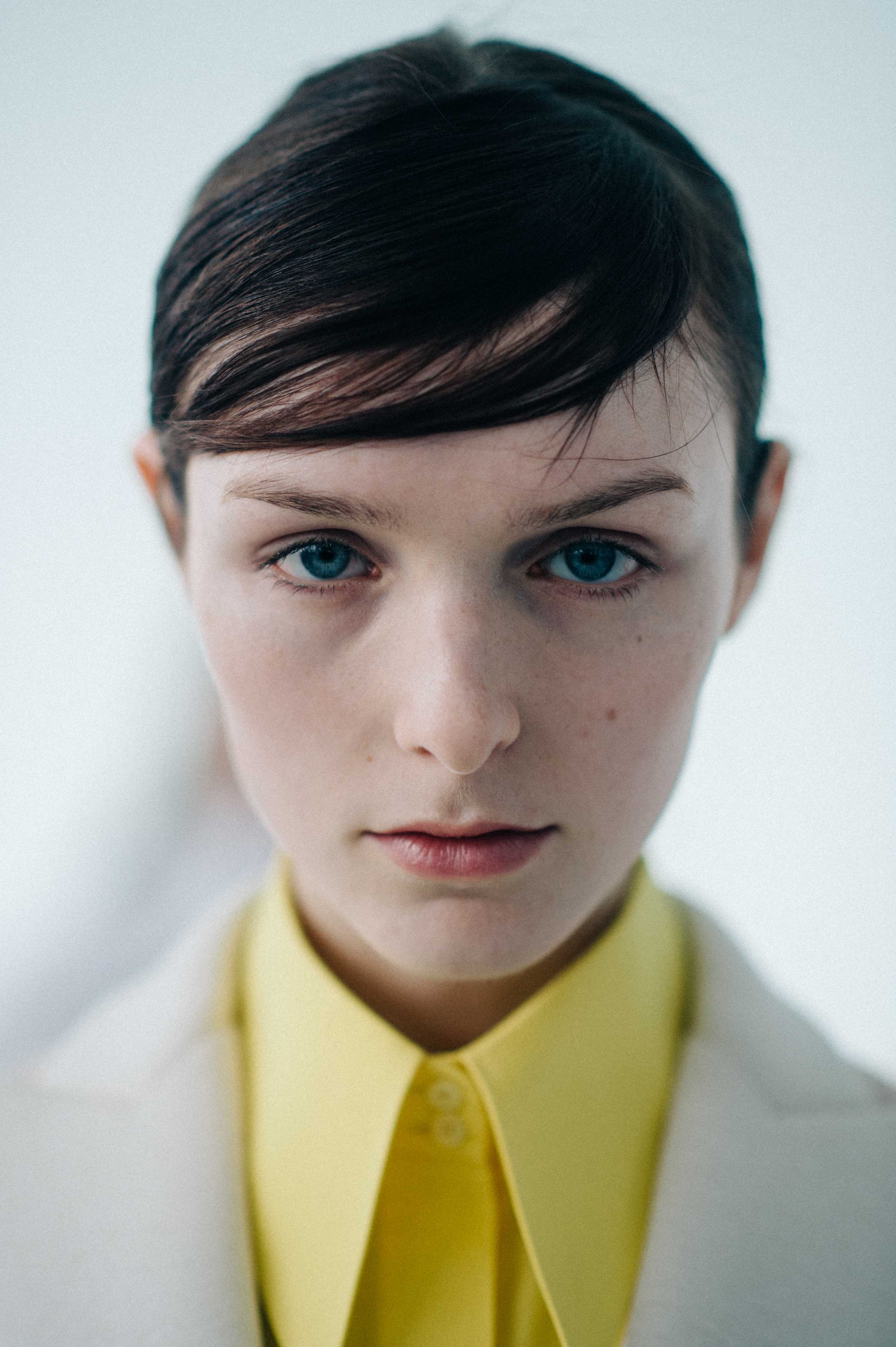 Portrait of a German model