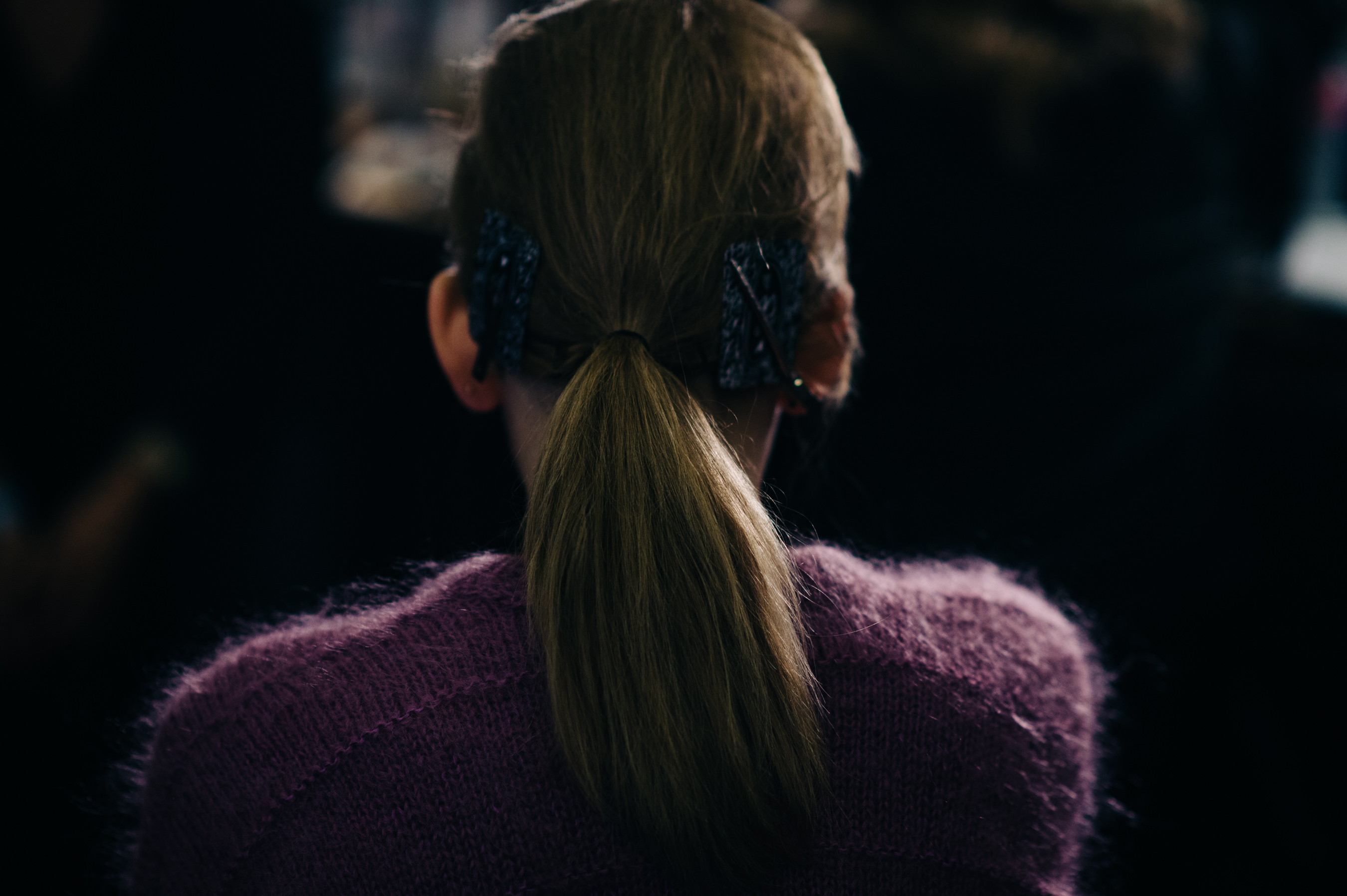 Model before show