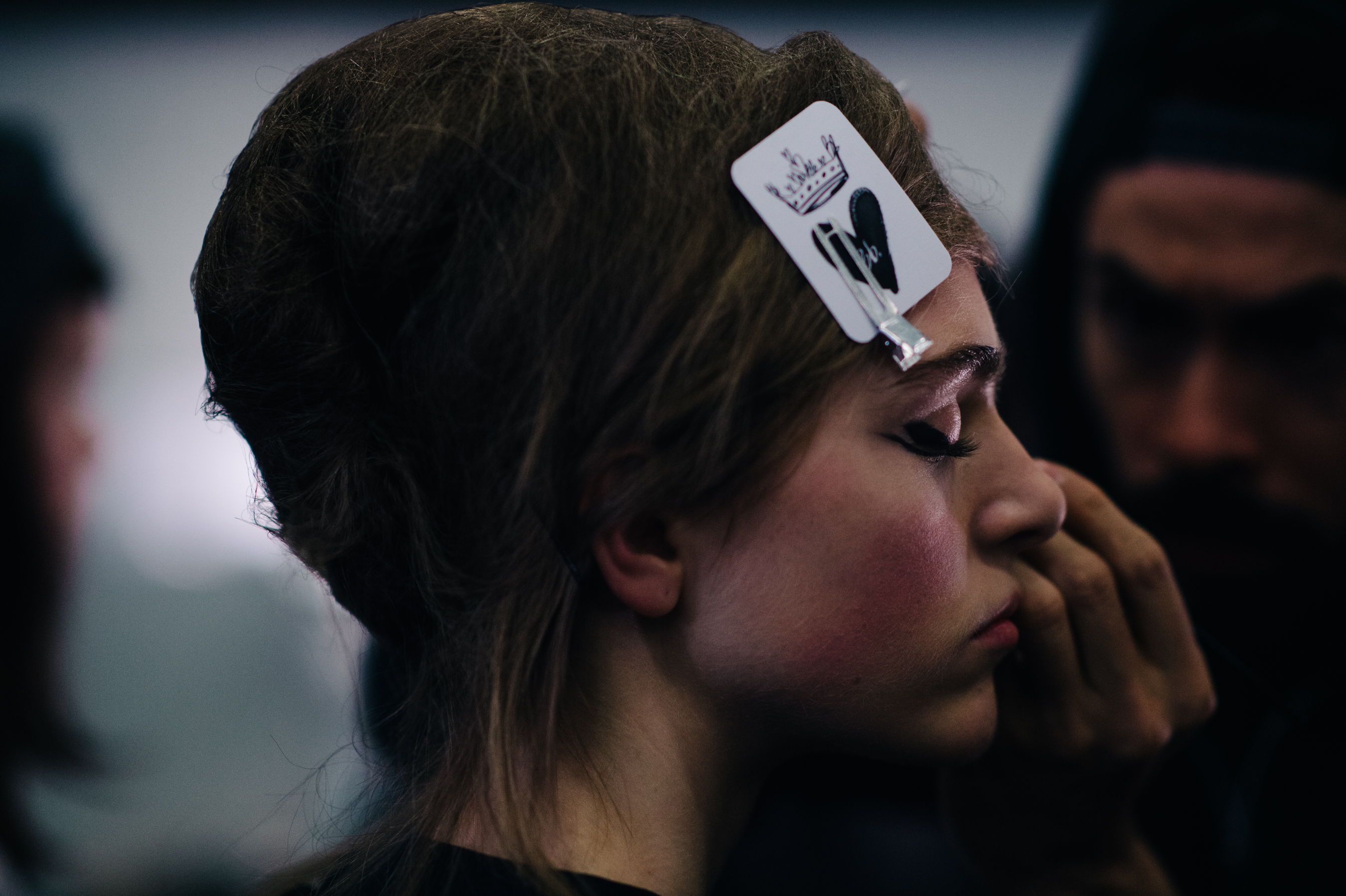 Model before show