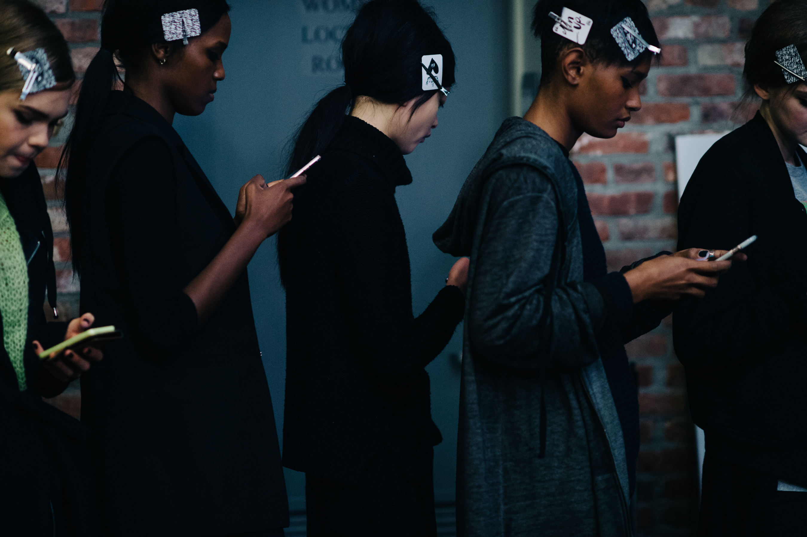 Models on phone