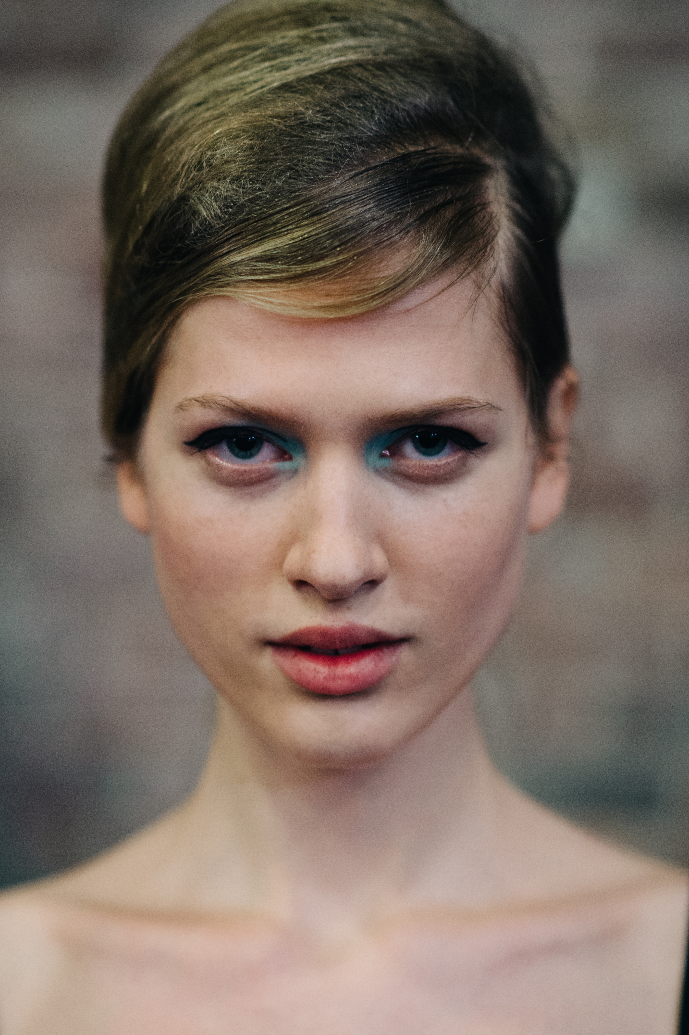Portrait of model