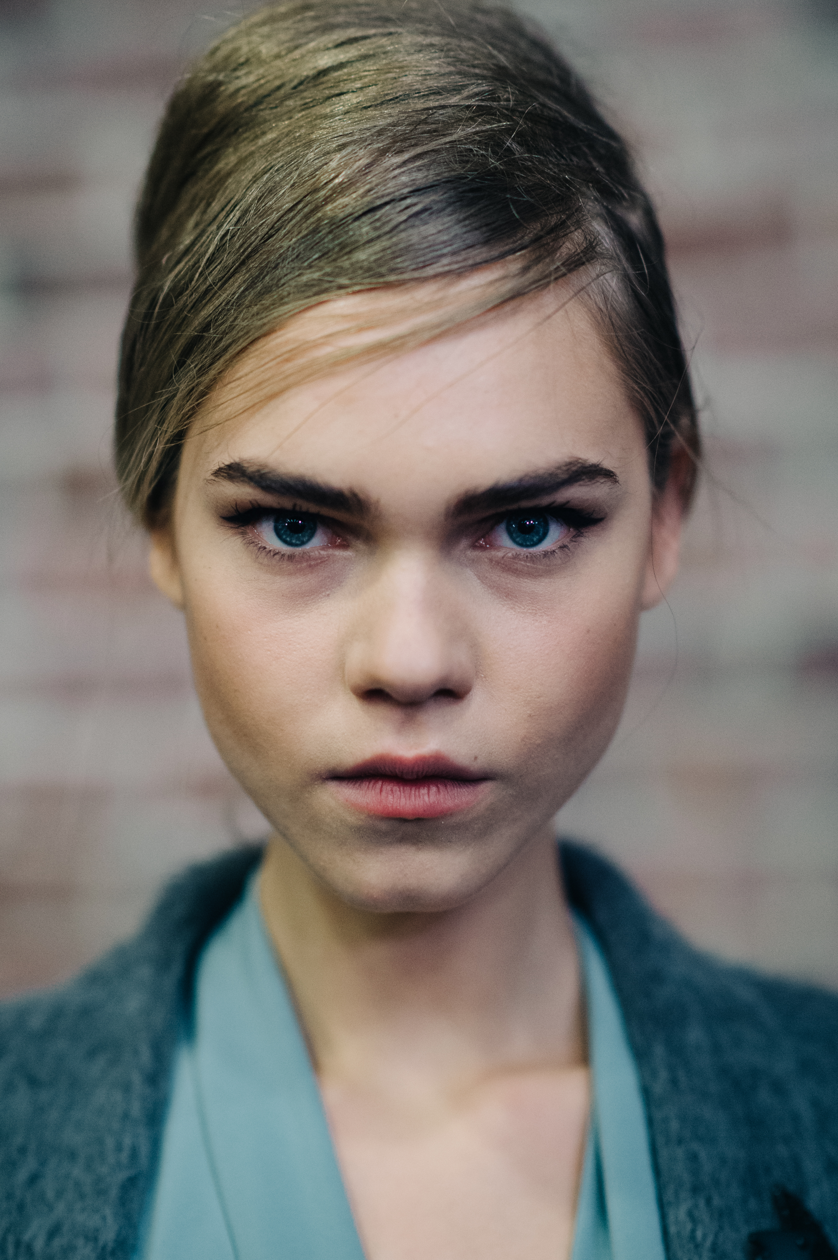 Portrait of model