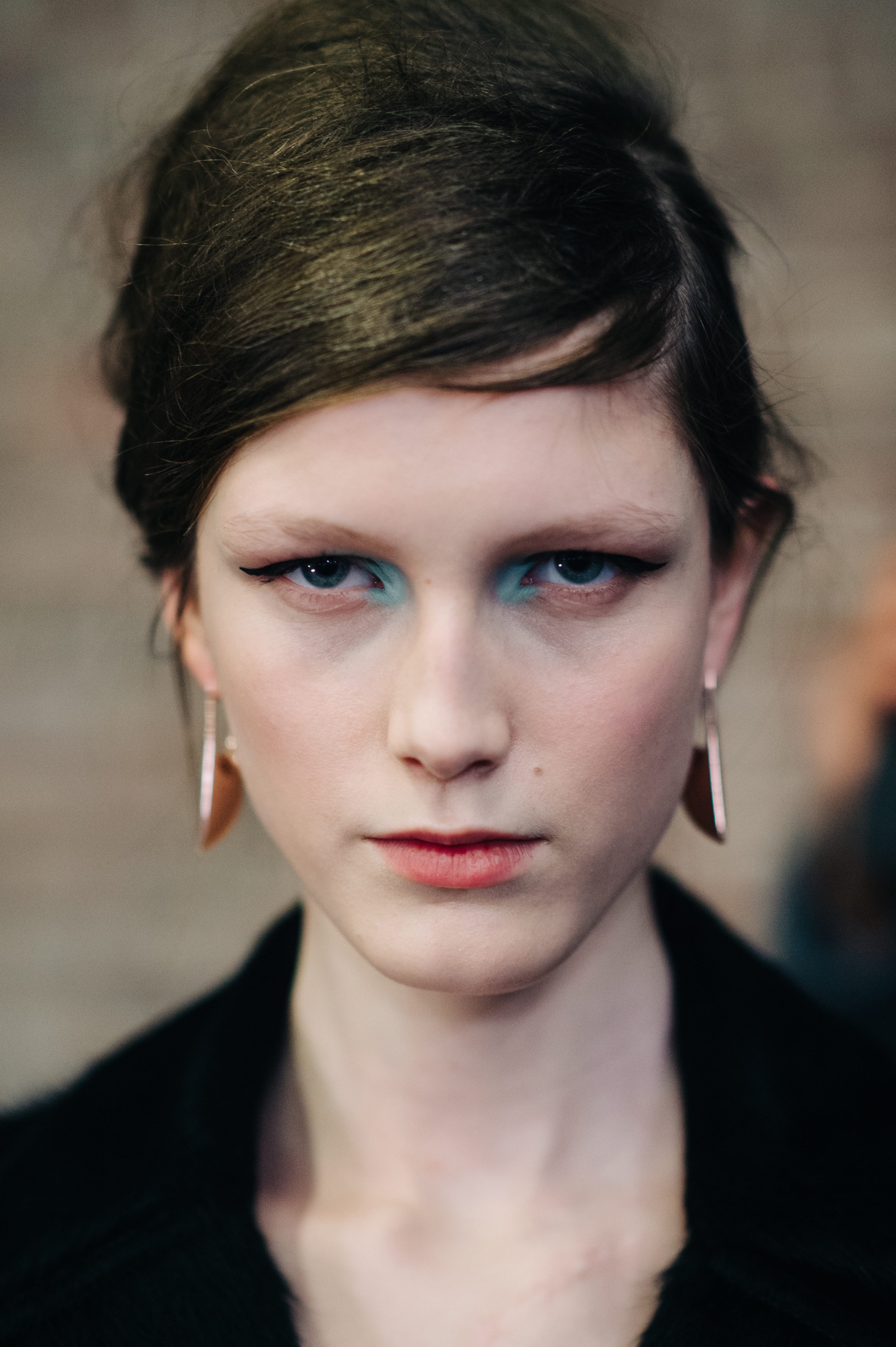 Portrait of model