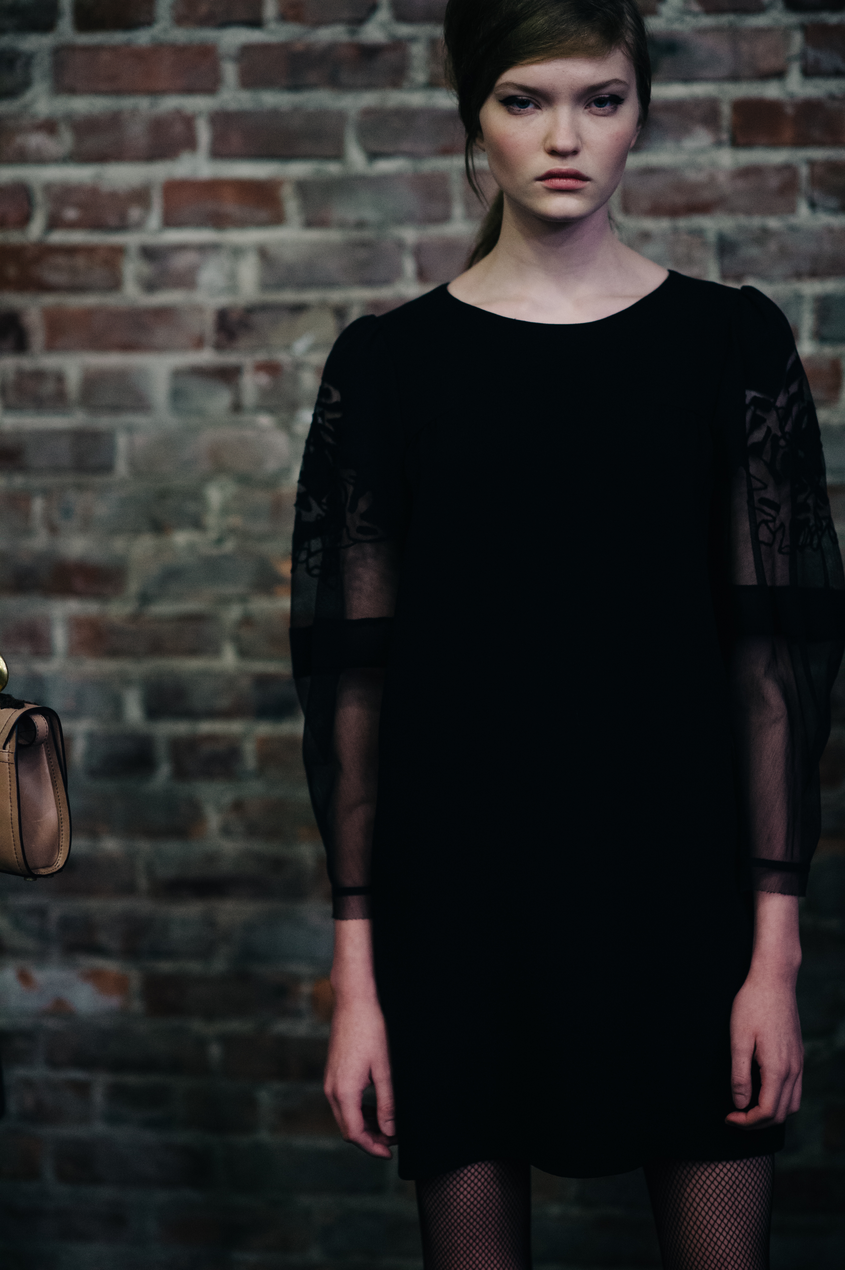 Model before the show