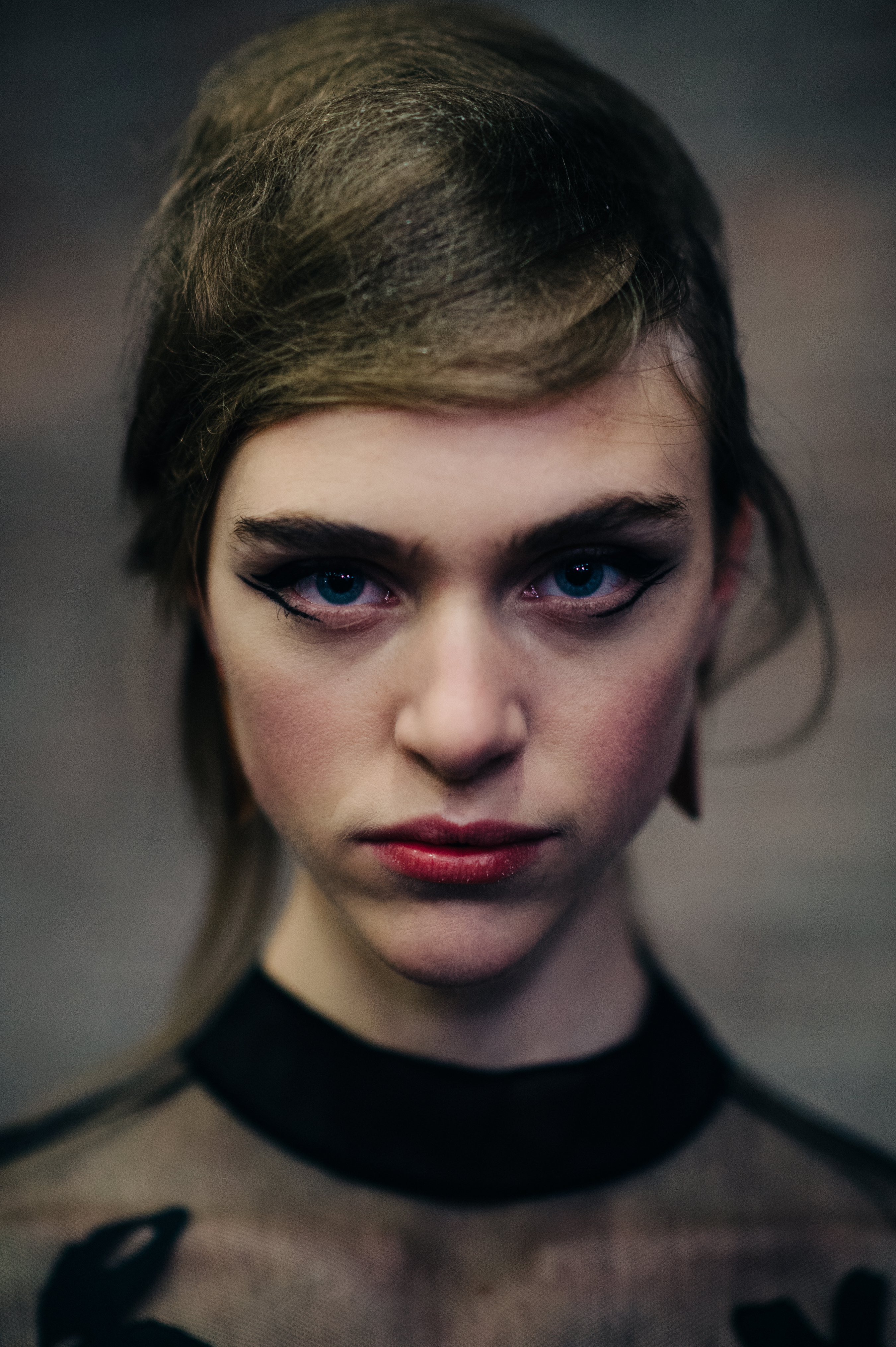 Portrait of model