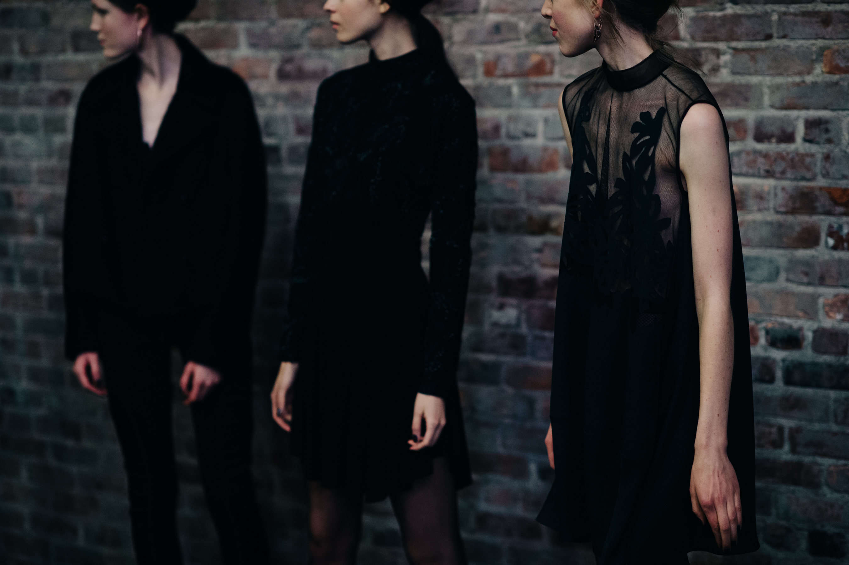 Models before the show