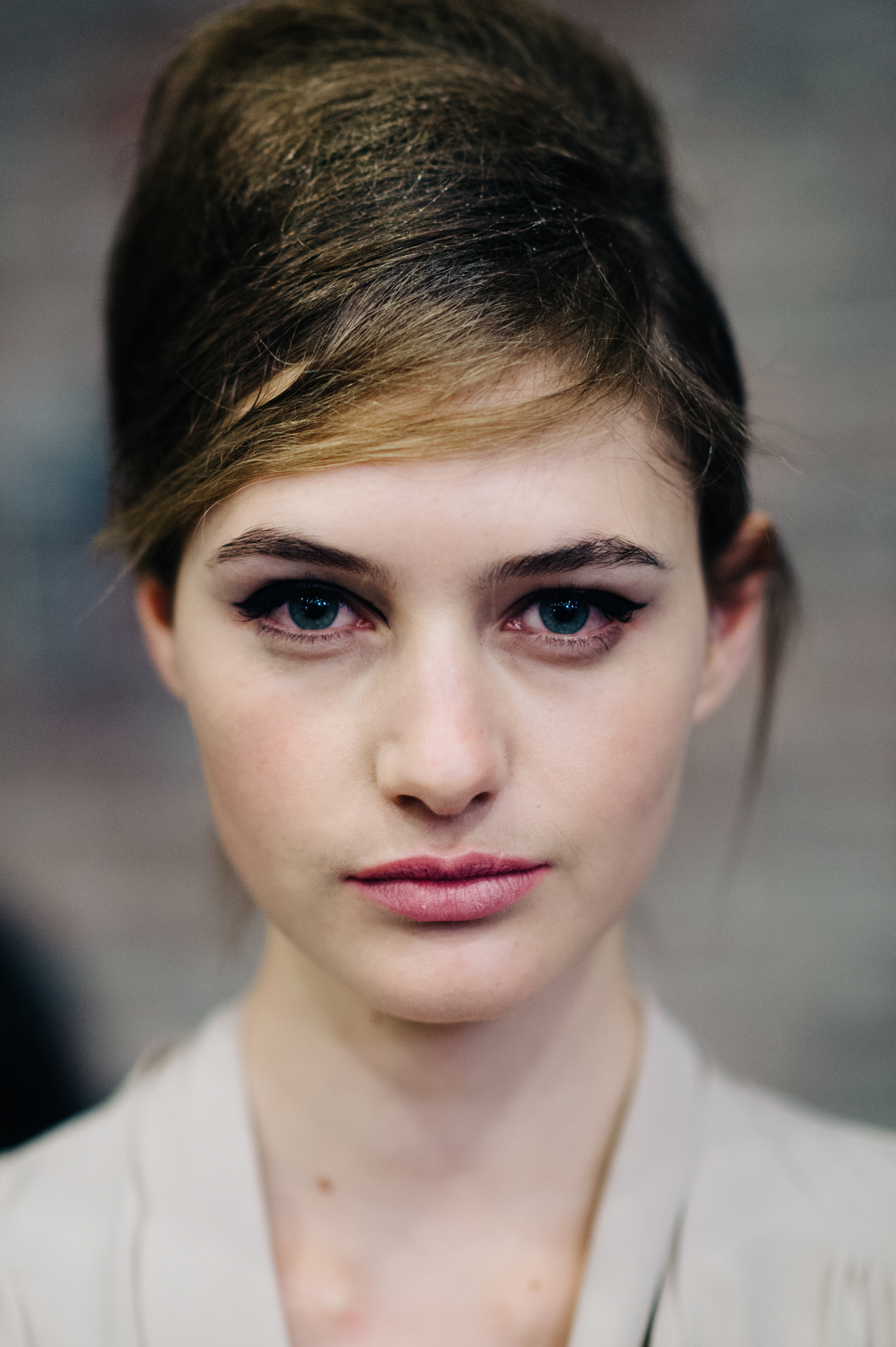 Portrait of model