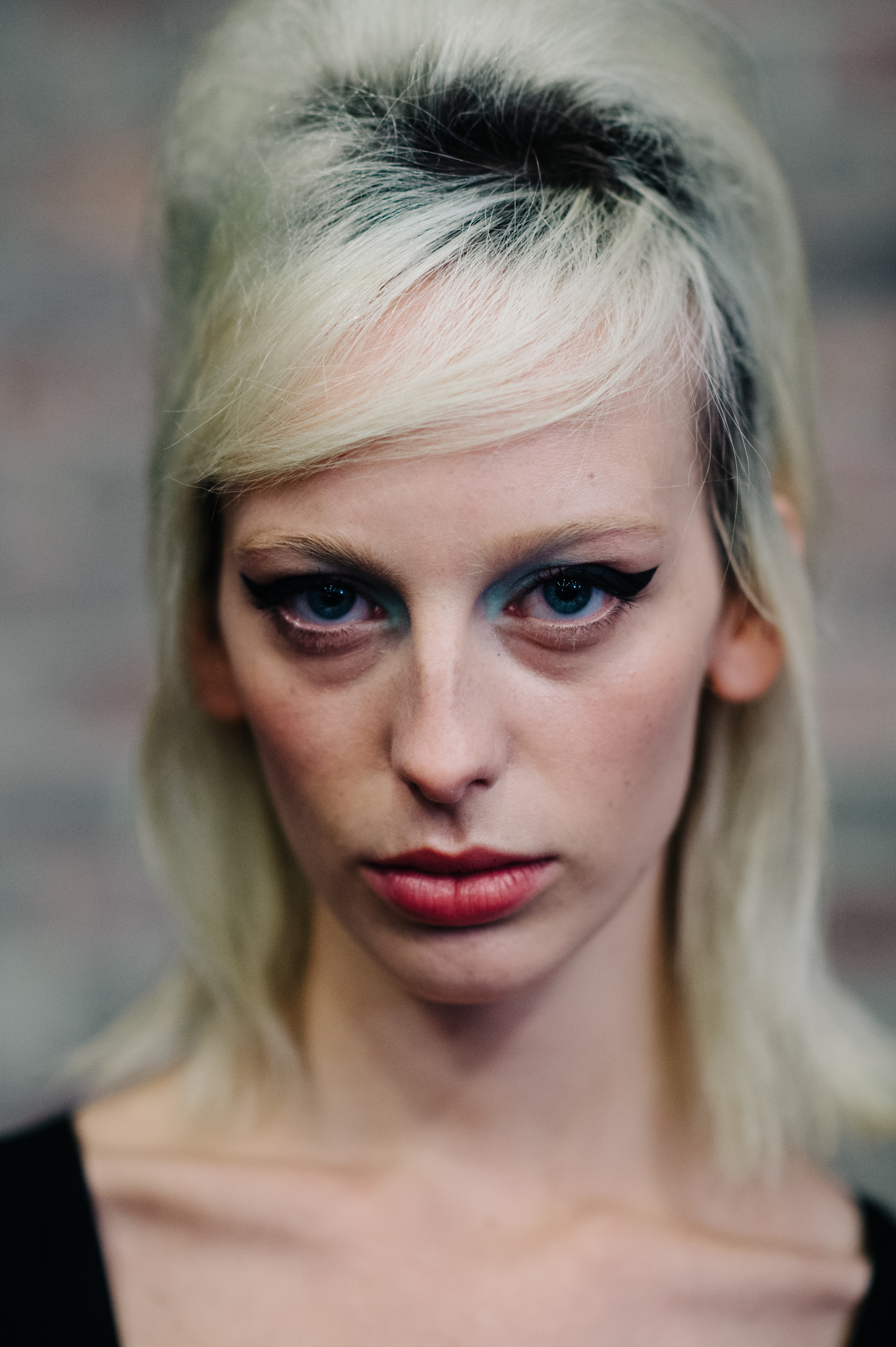 Portrait of model