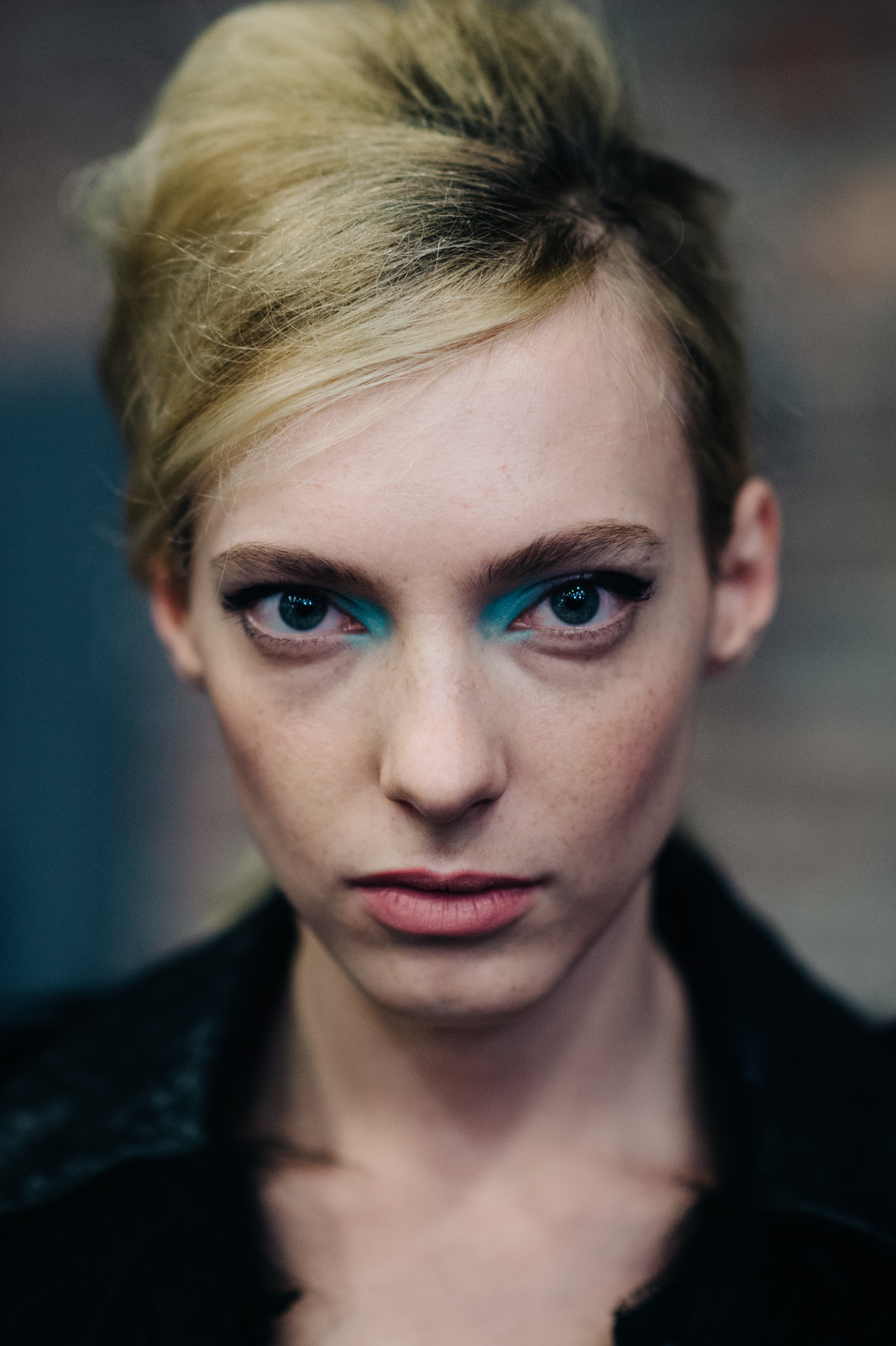 Portrait of model