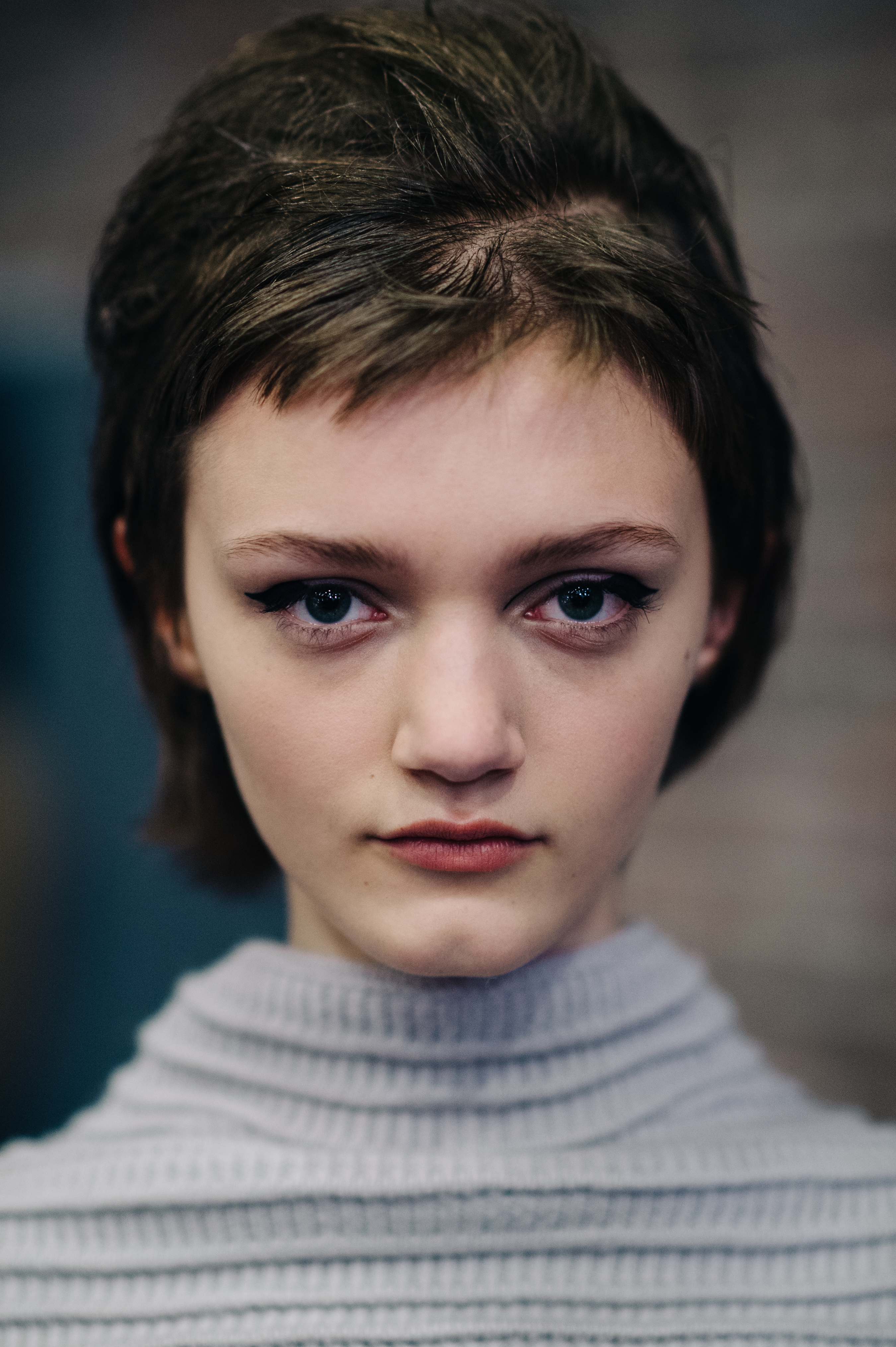 Portrait of model