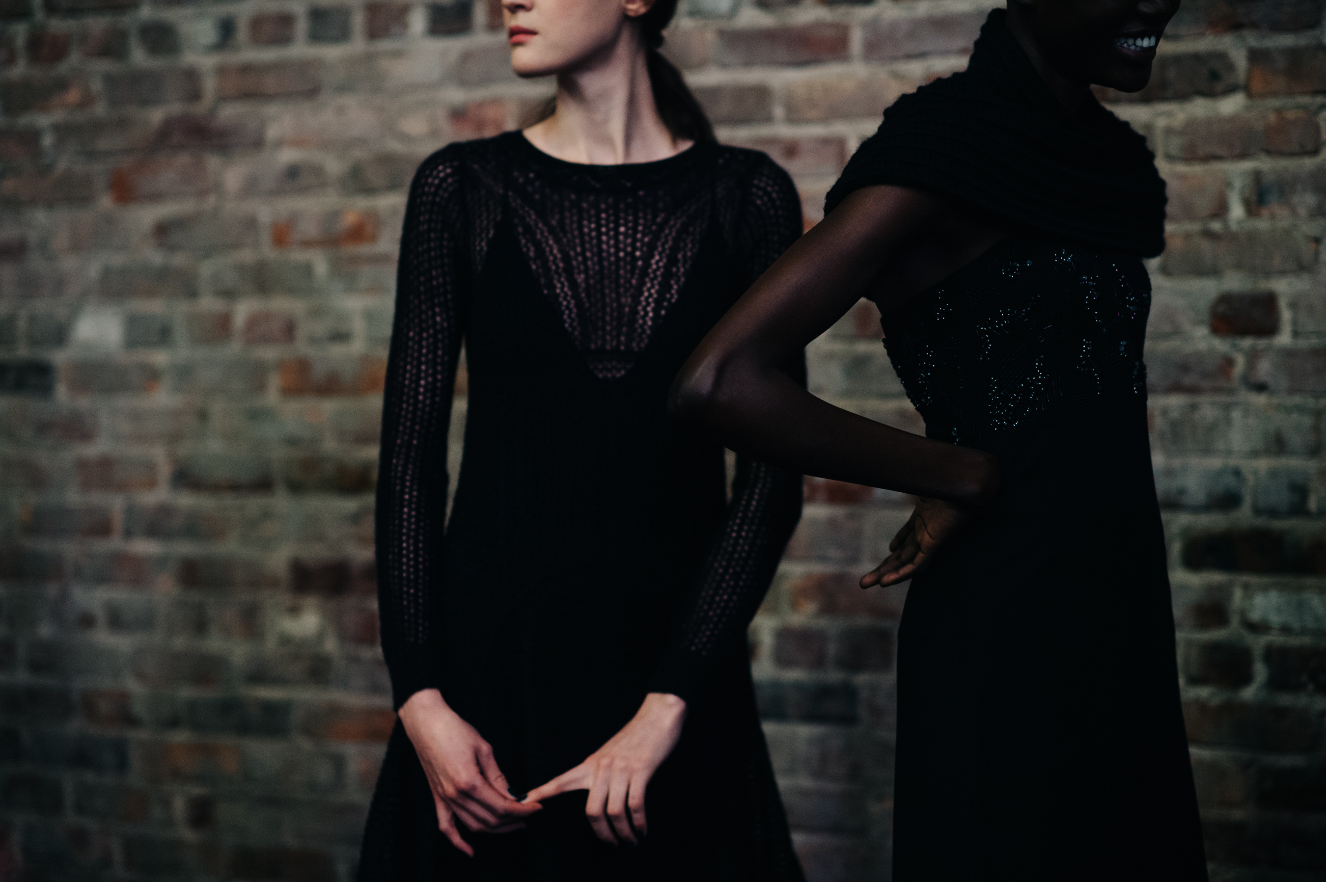 Models before the show