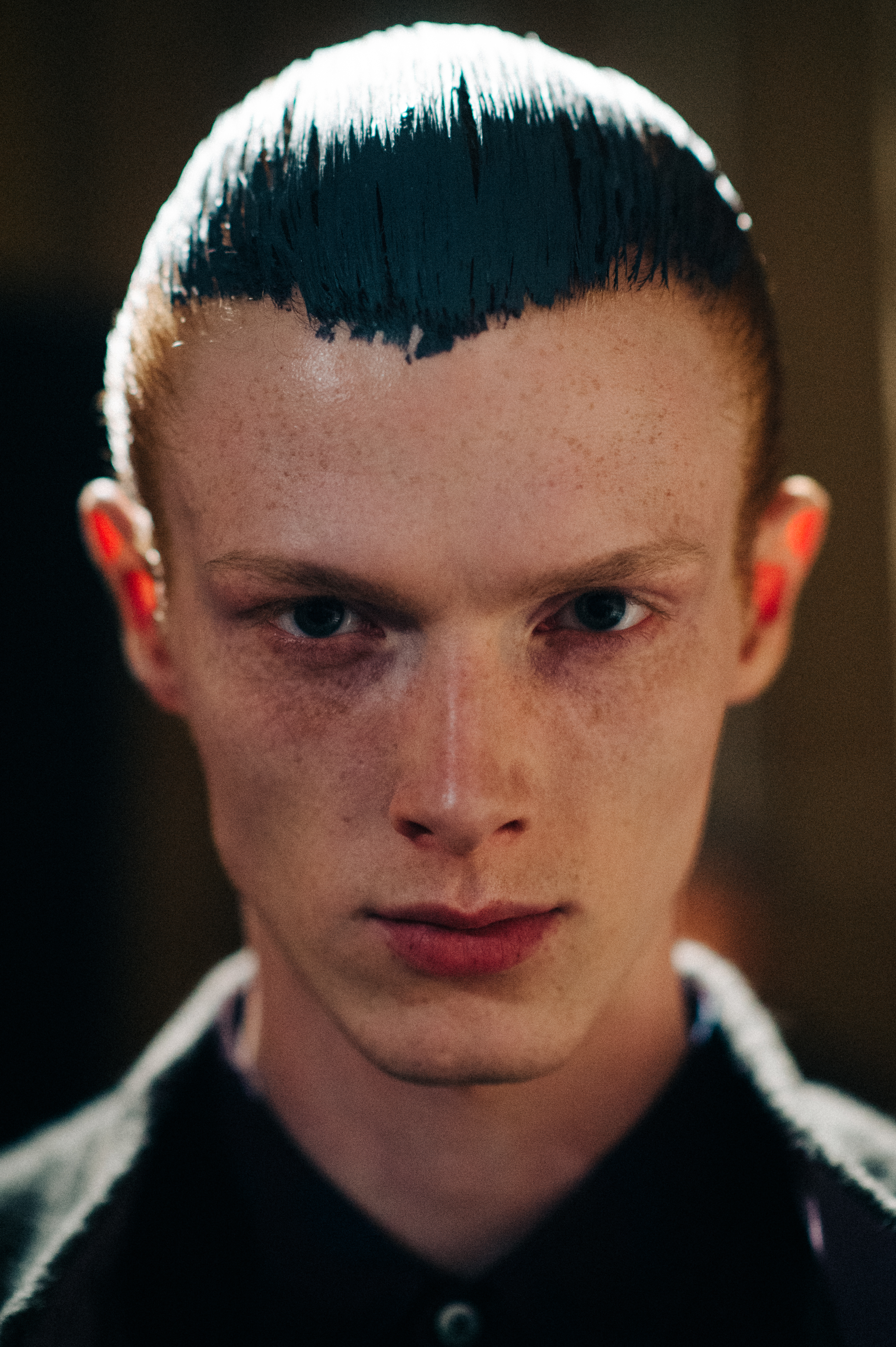 Portrait of male model