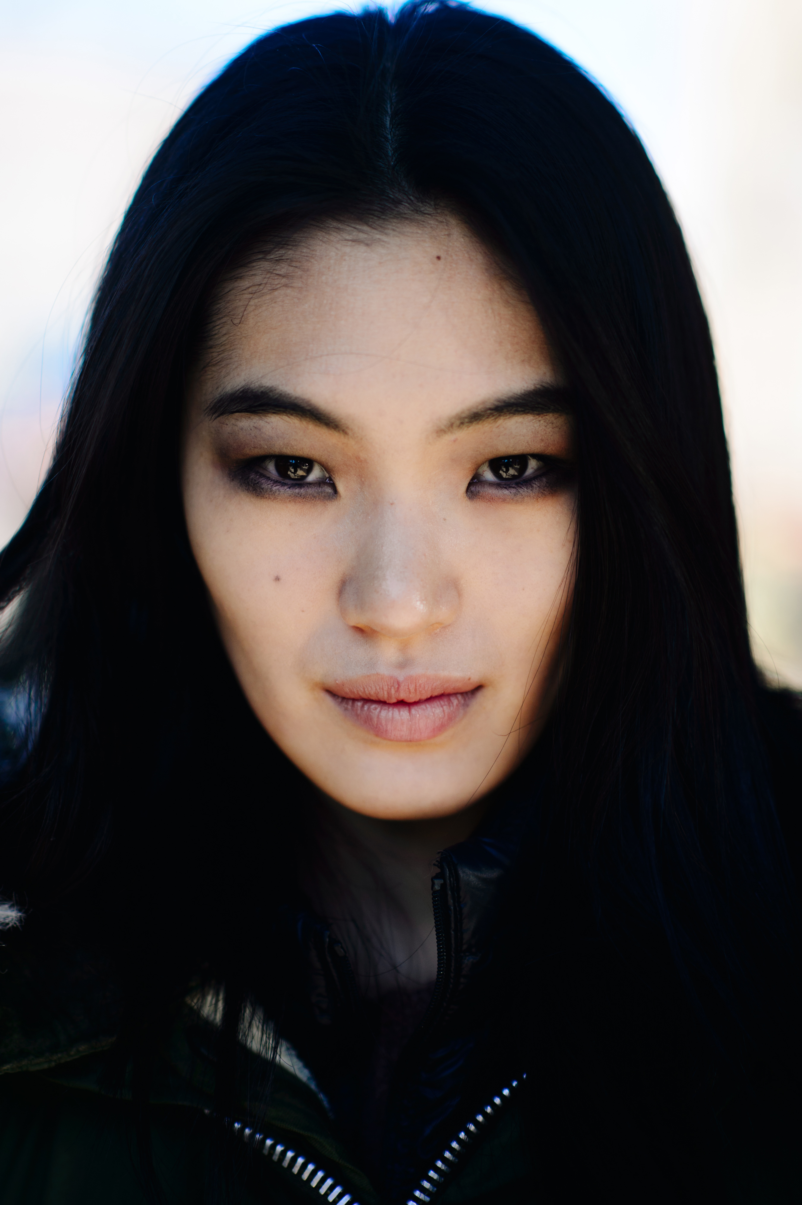 Portrait of a Japanese model