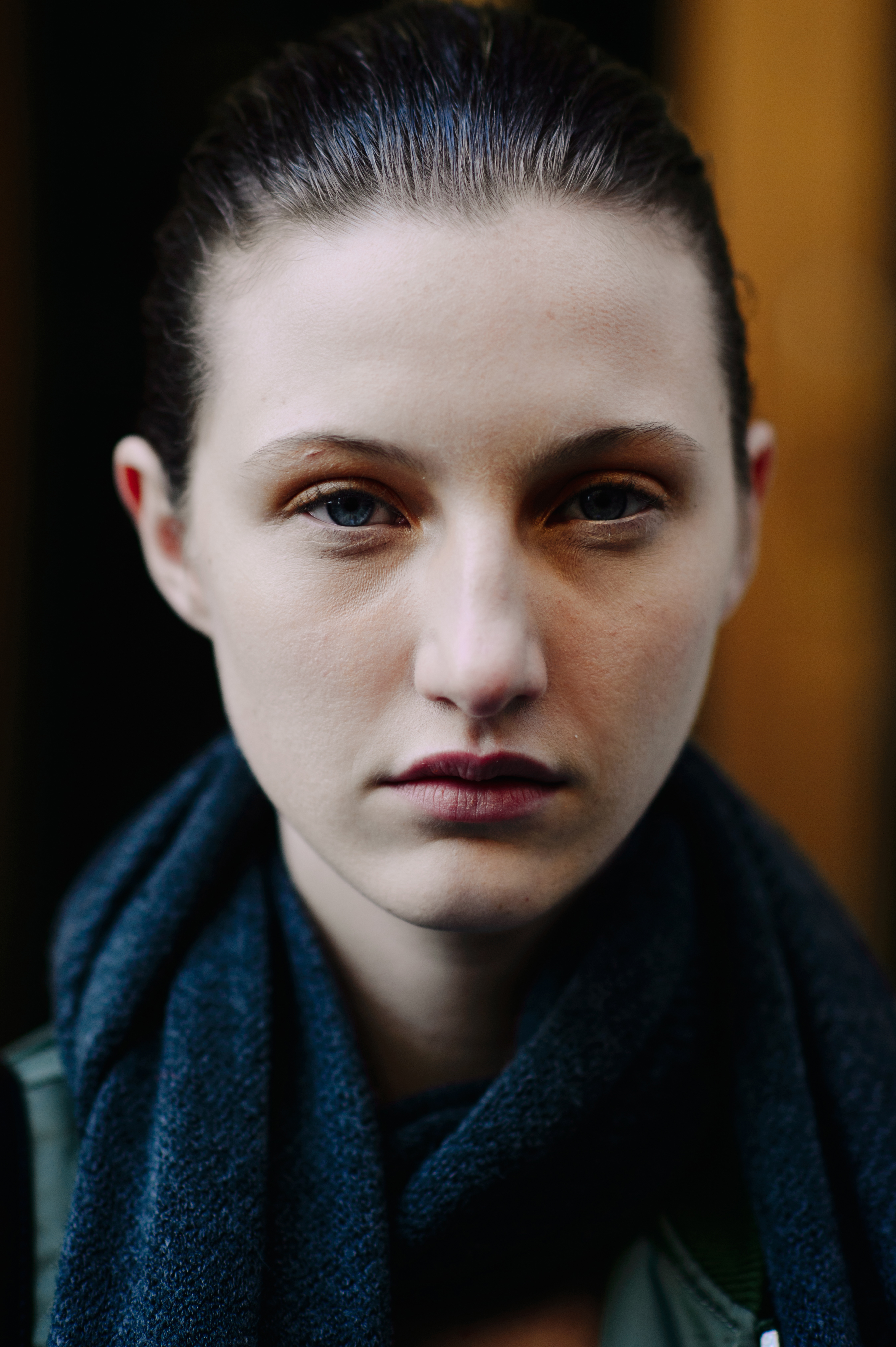 Portrait of a British model