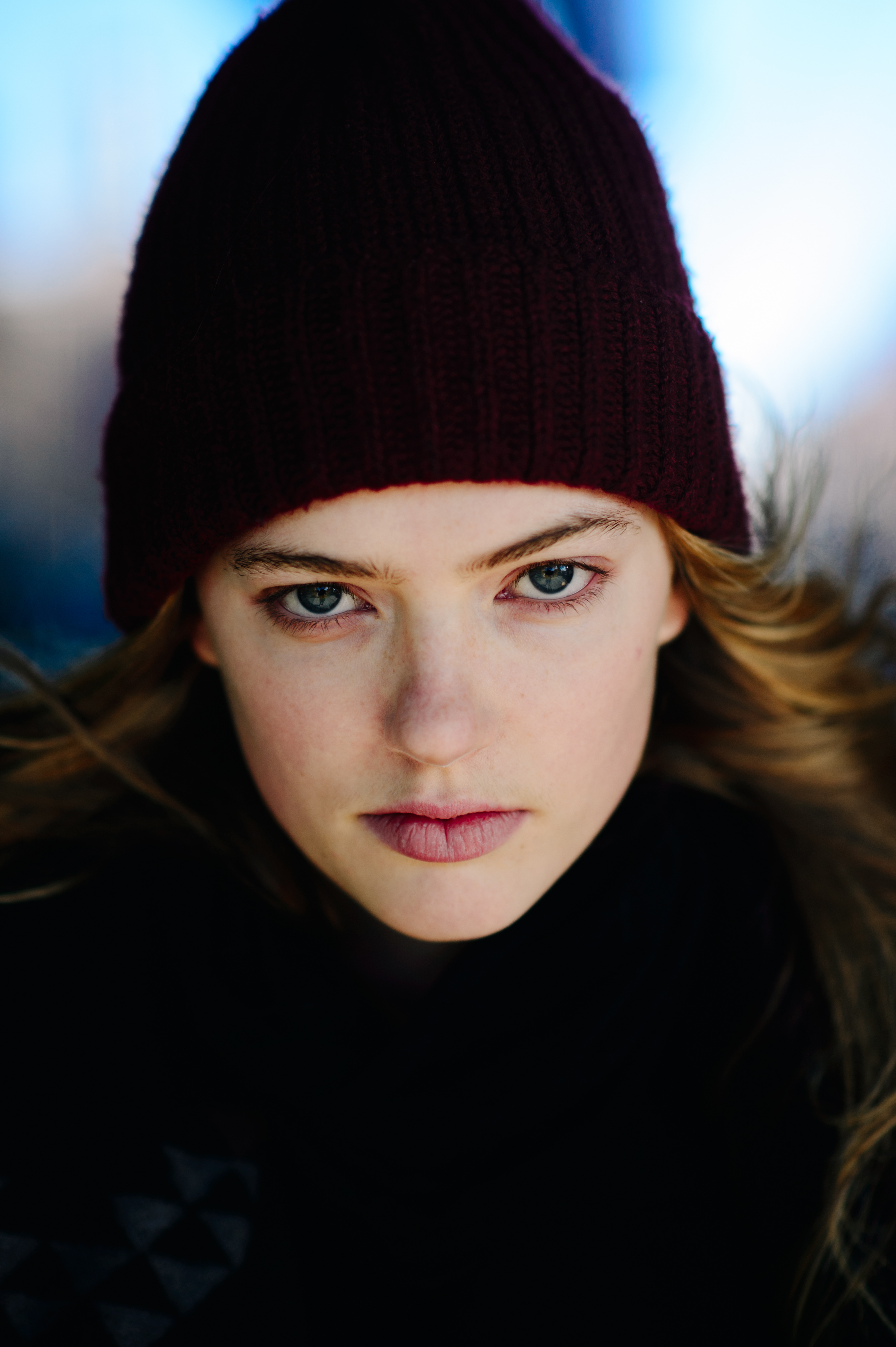 Portrait of a model