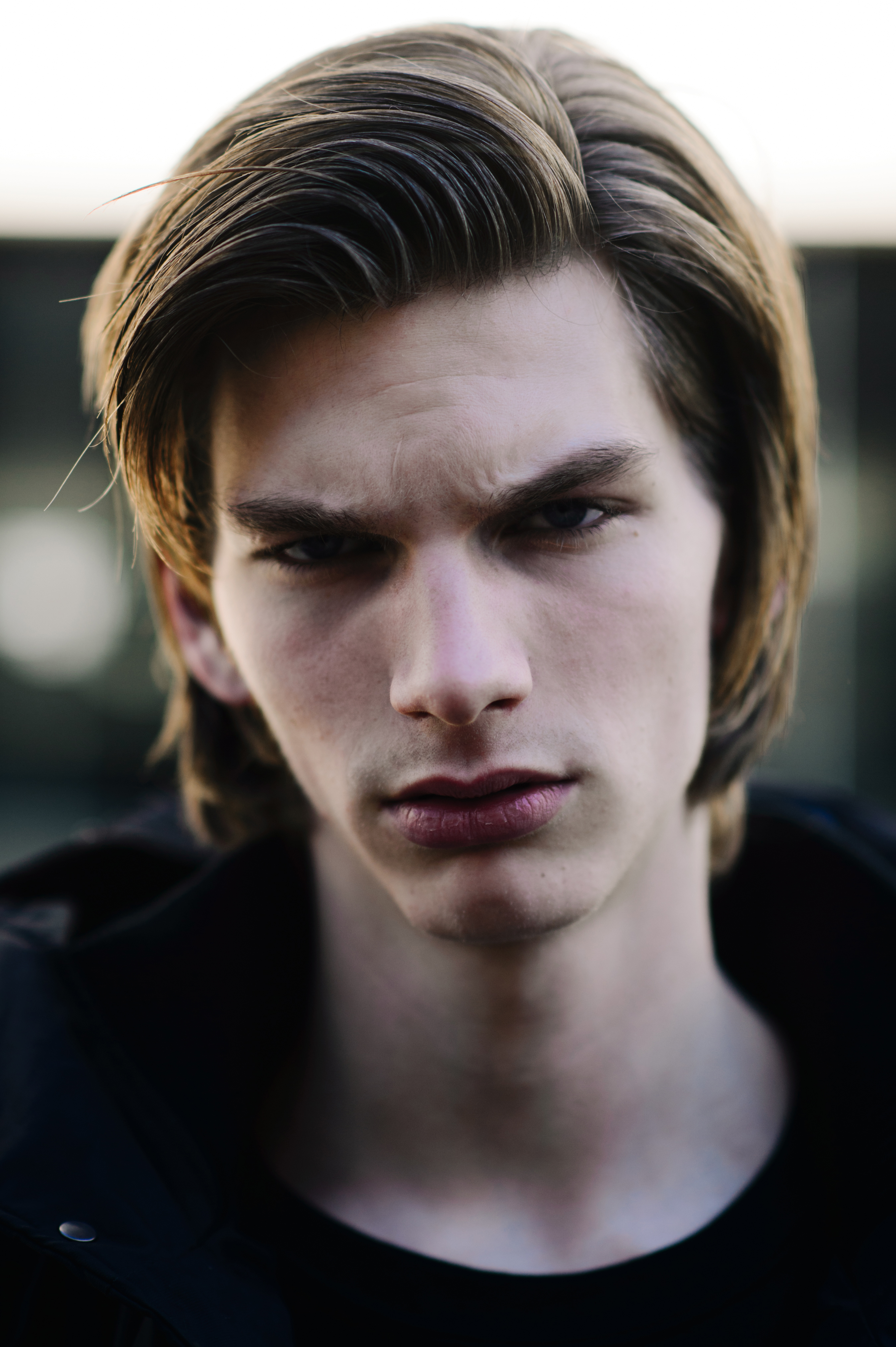 Portrait of male model