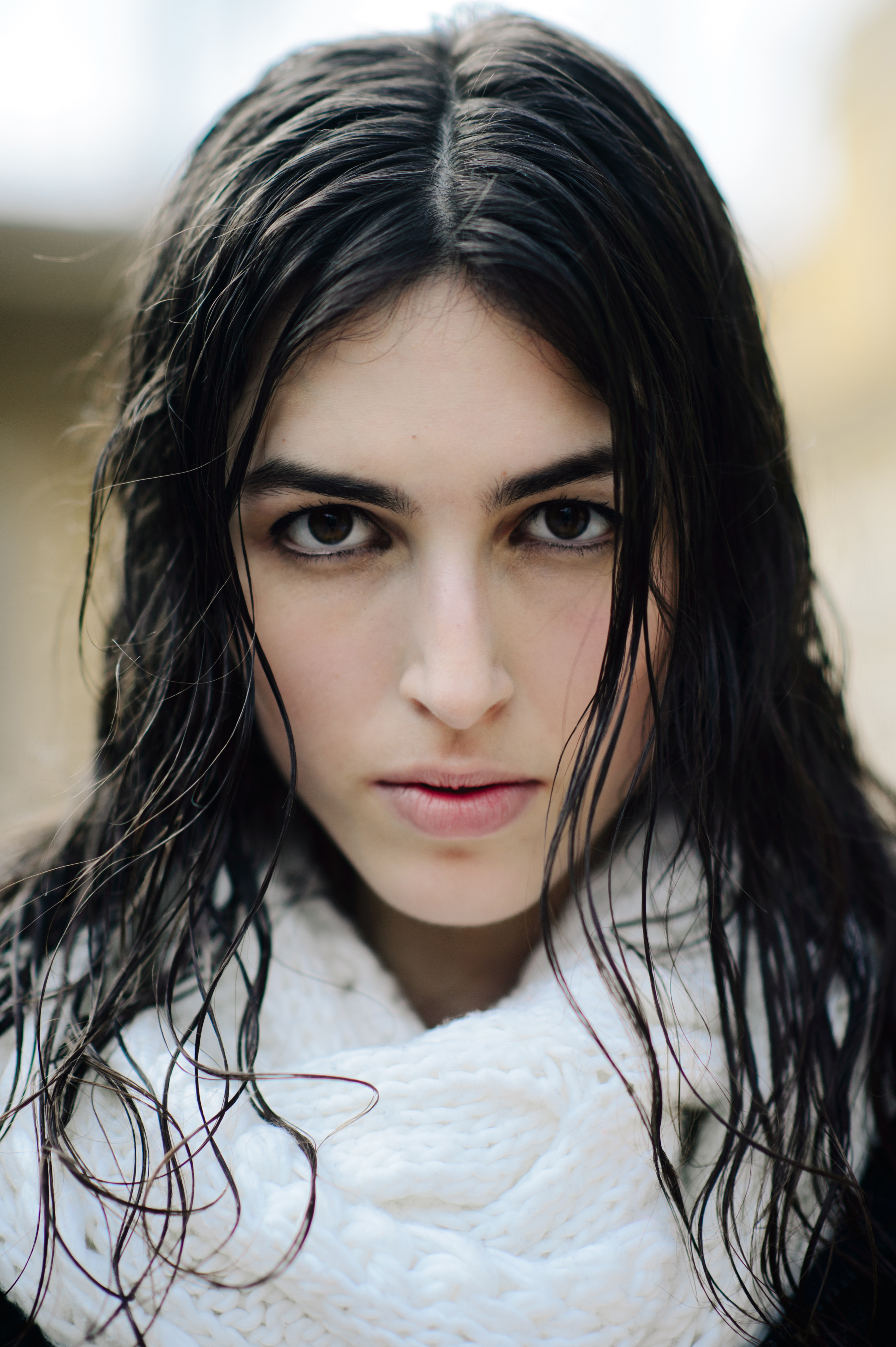 Portrait girl model