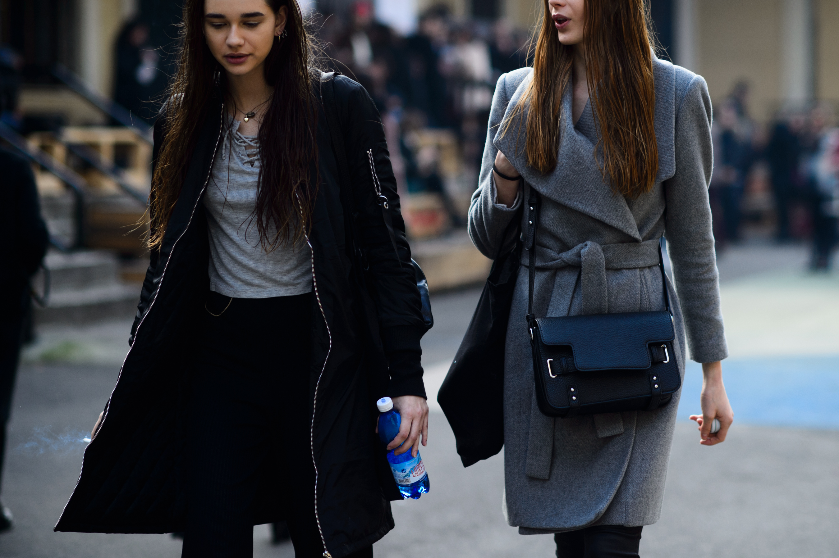 Two models at Altaroma