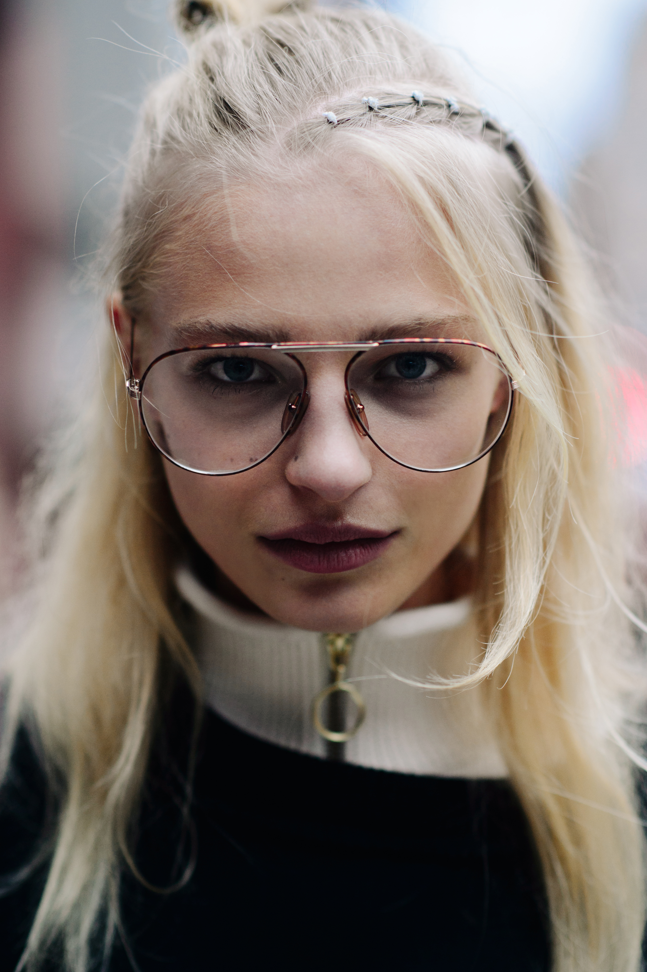 Portrait of a Danish model