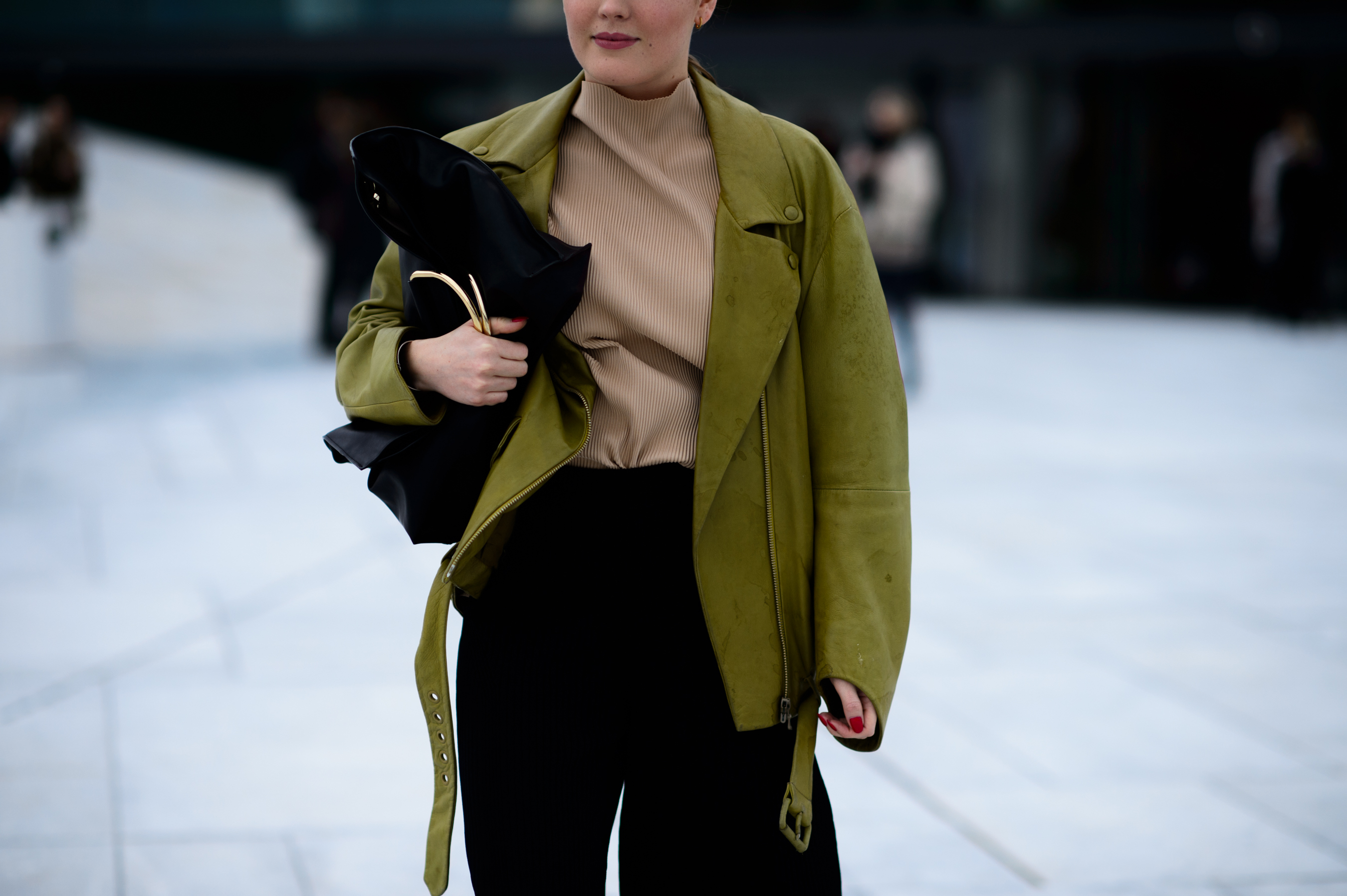 Fashion blogger and stylist