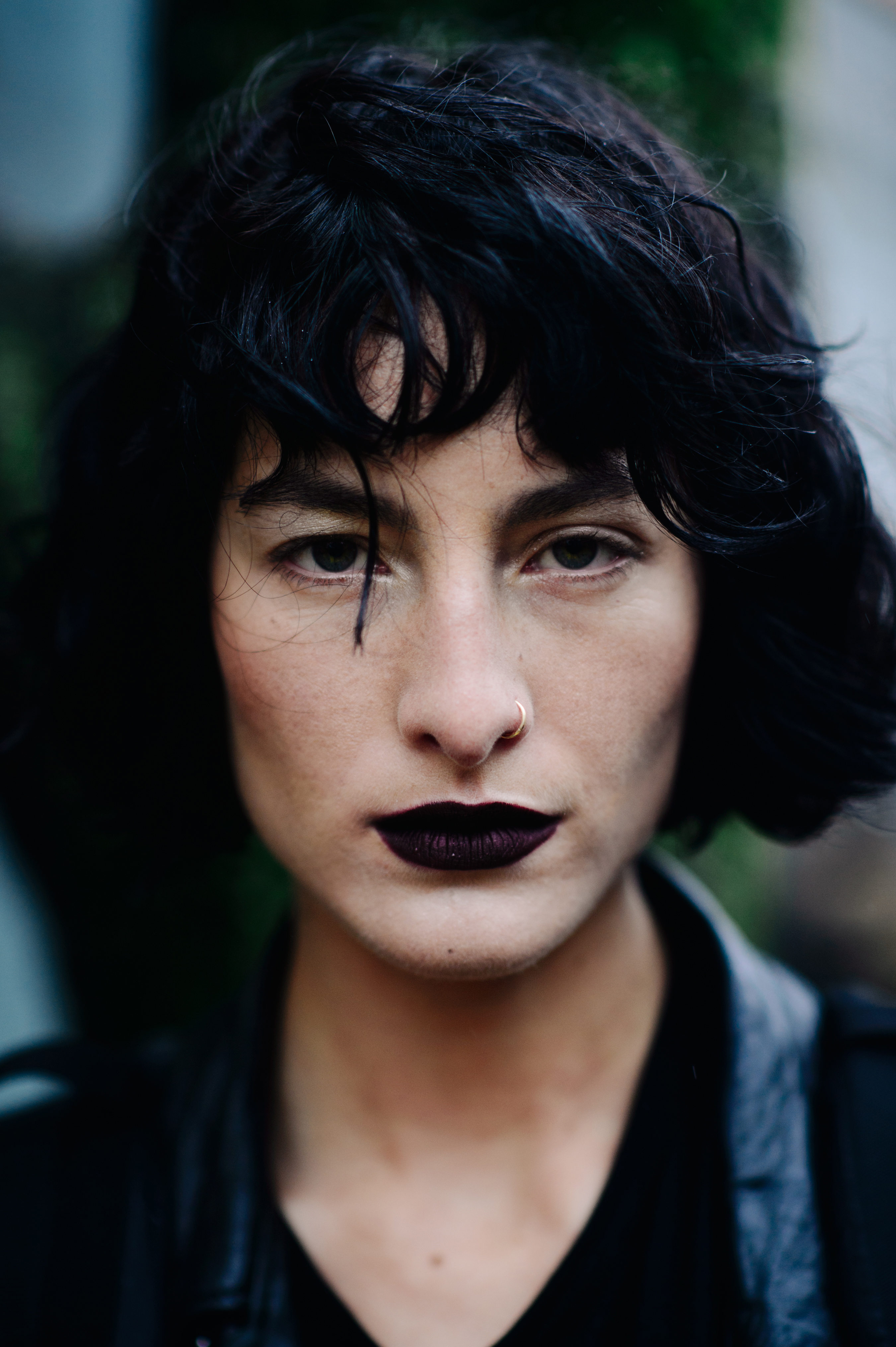 Portrait of model