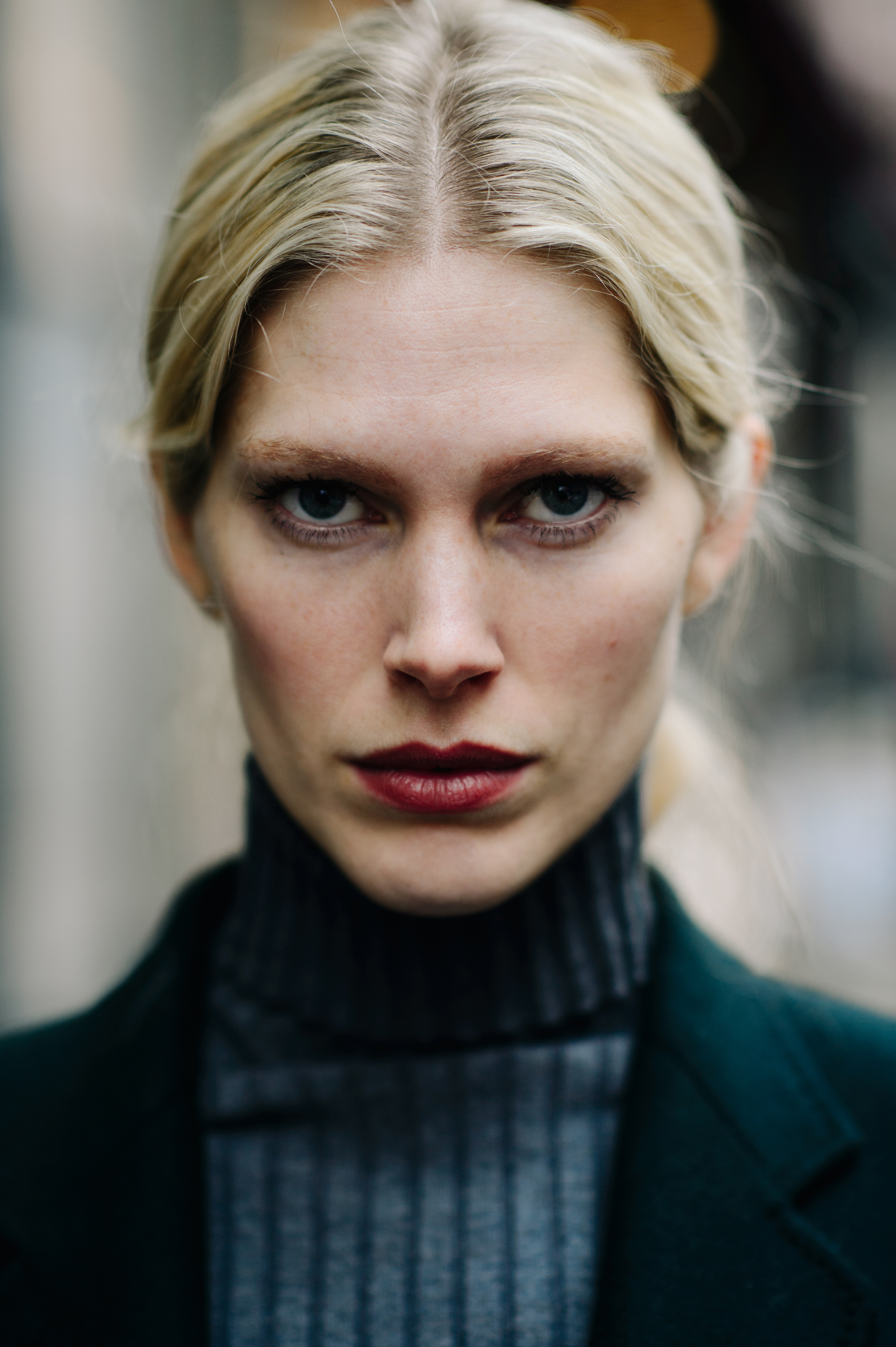 Portrait of model