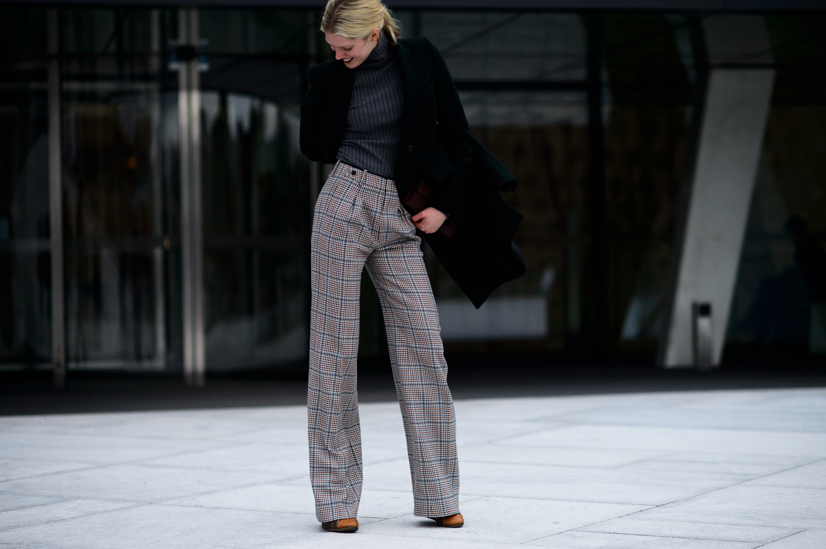 Model's full look