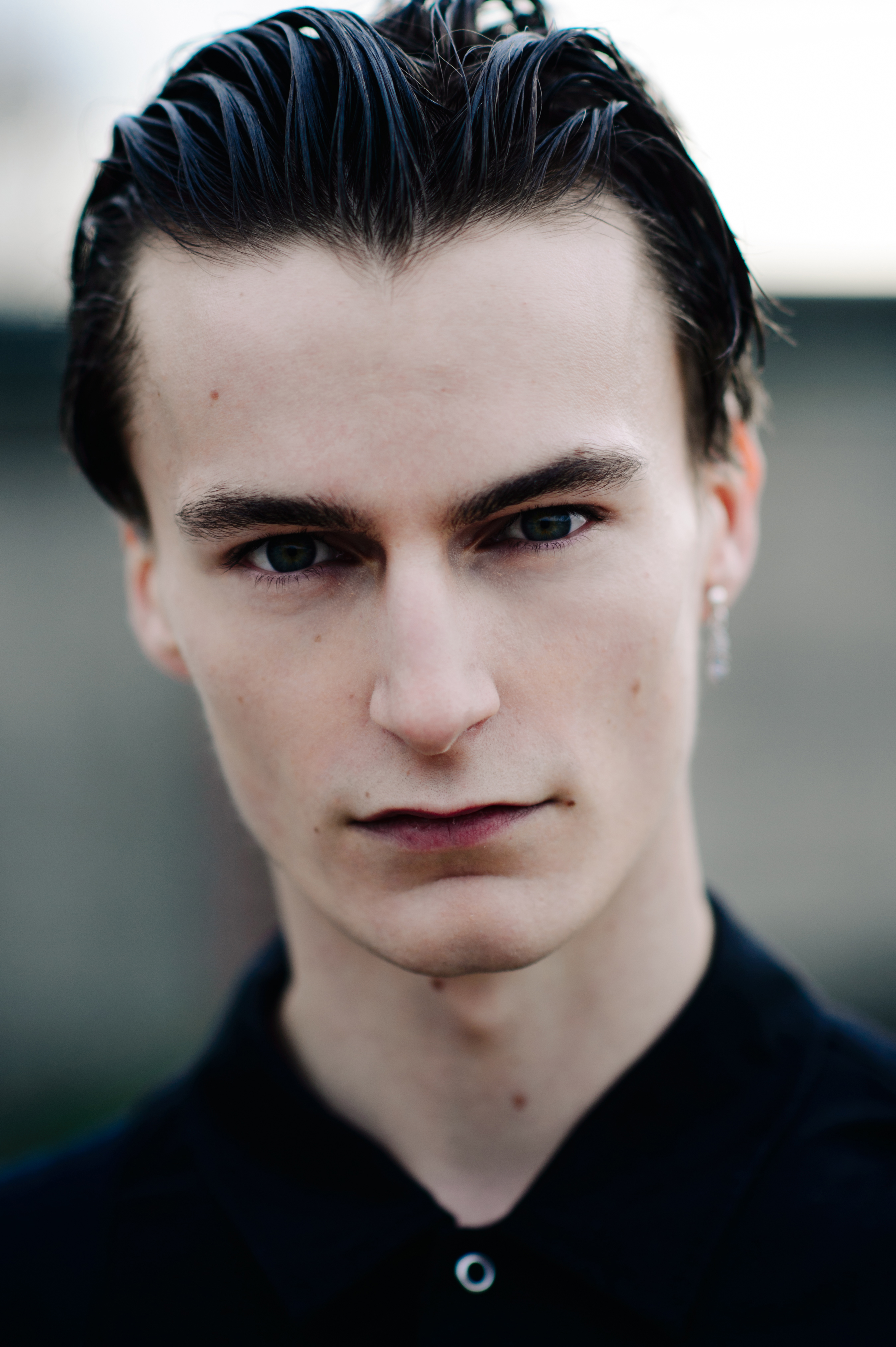 Portrait of hot British male model
