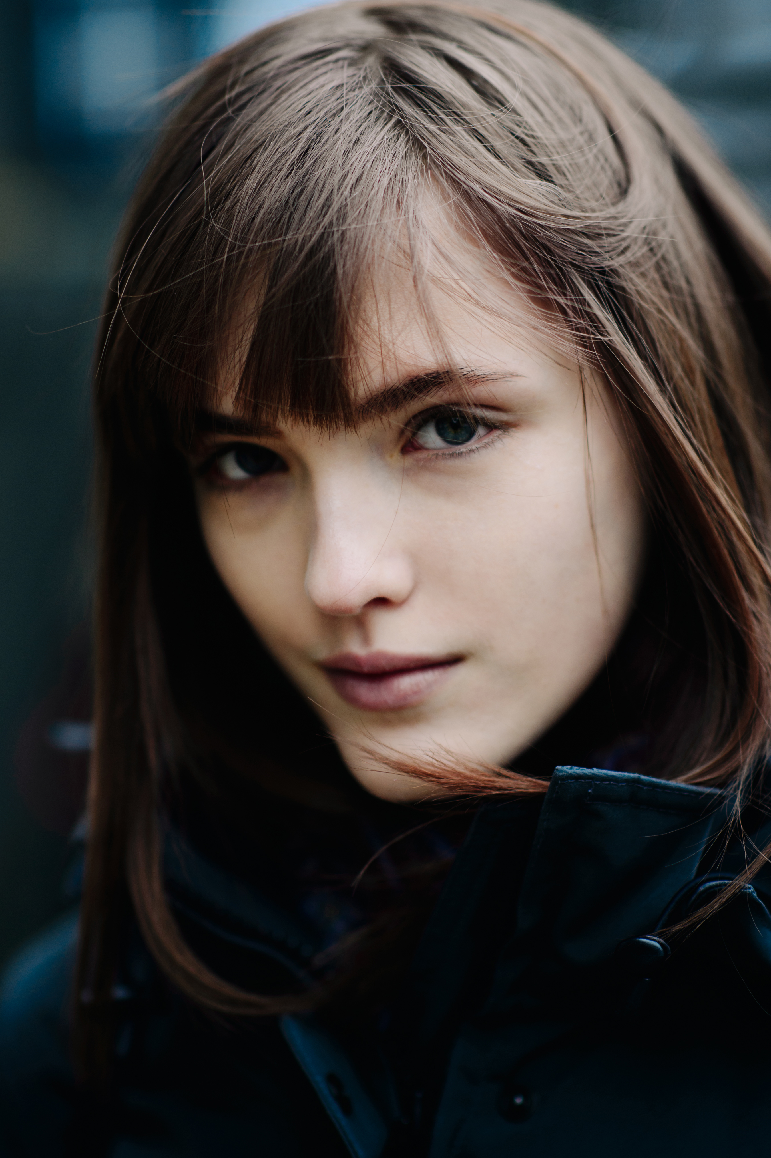 Ukrainian fashion model portrait