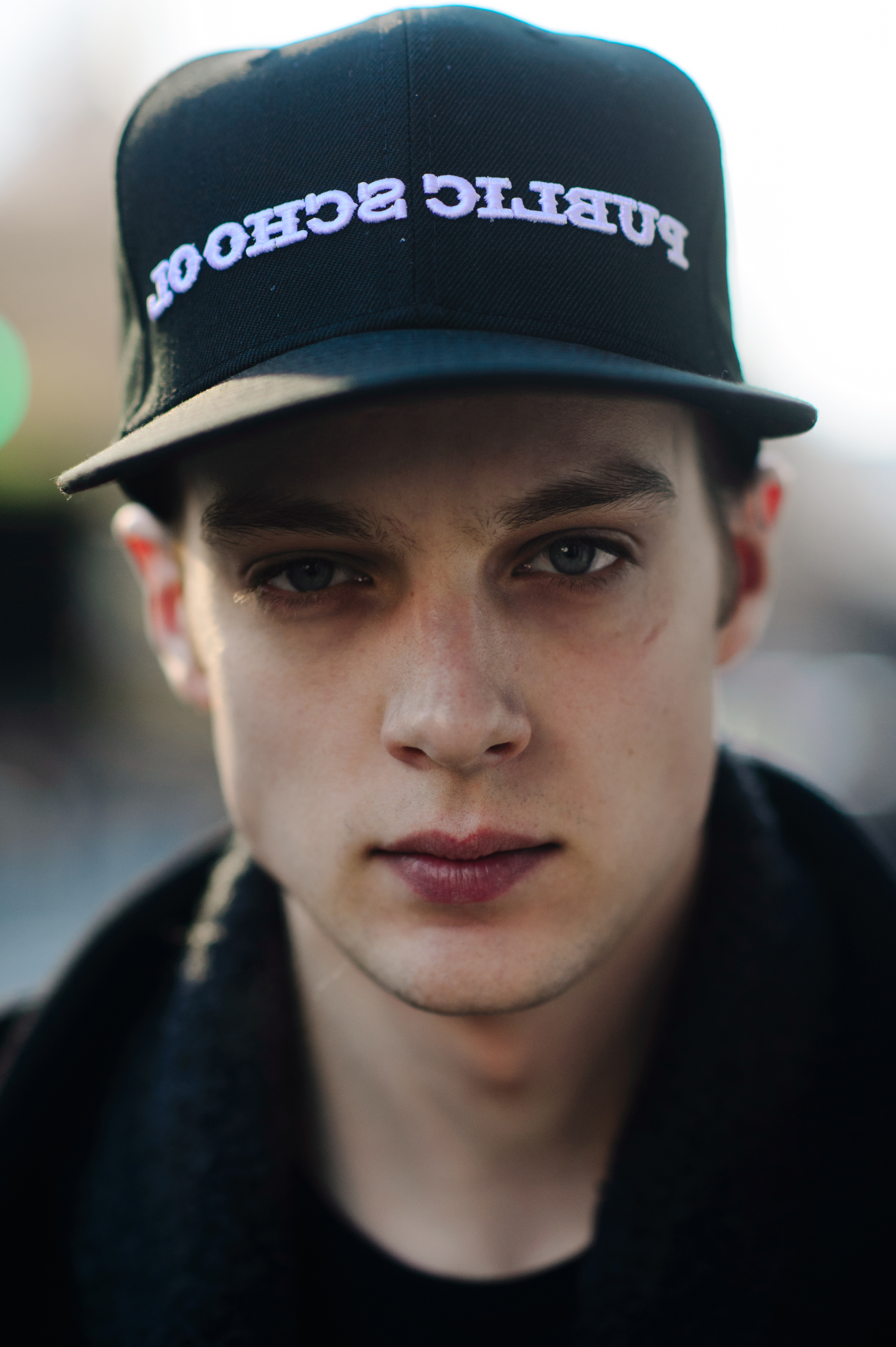 Portrait of male model