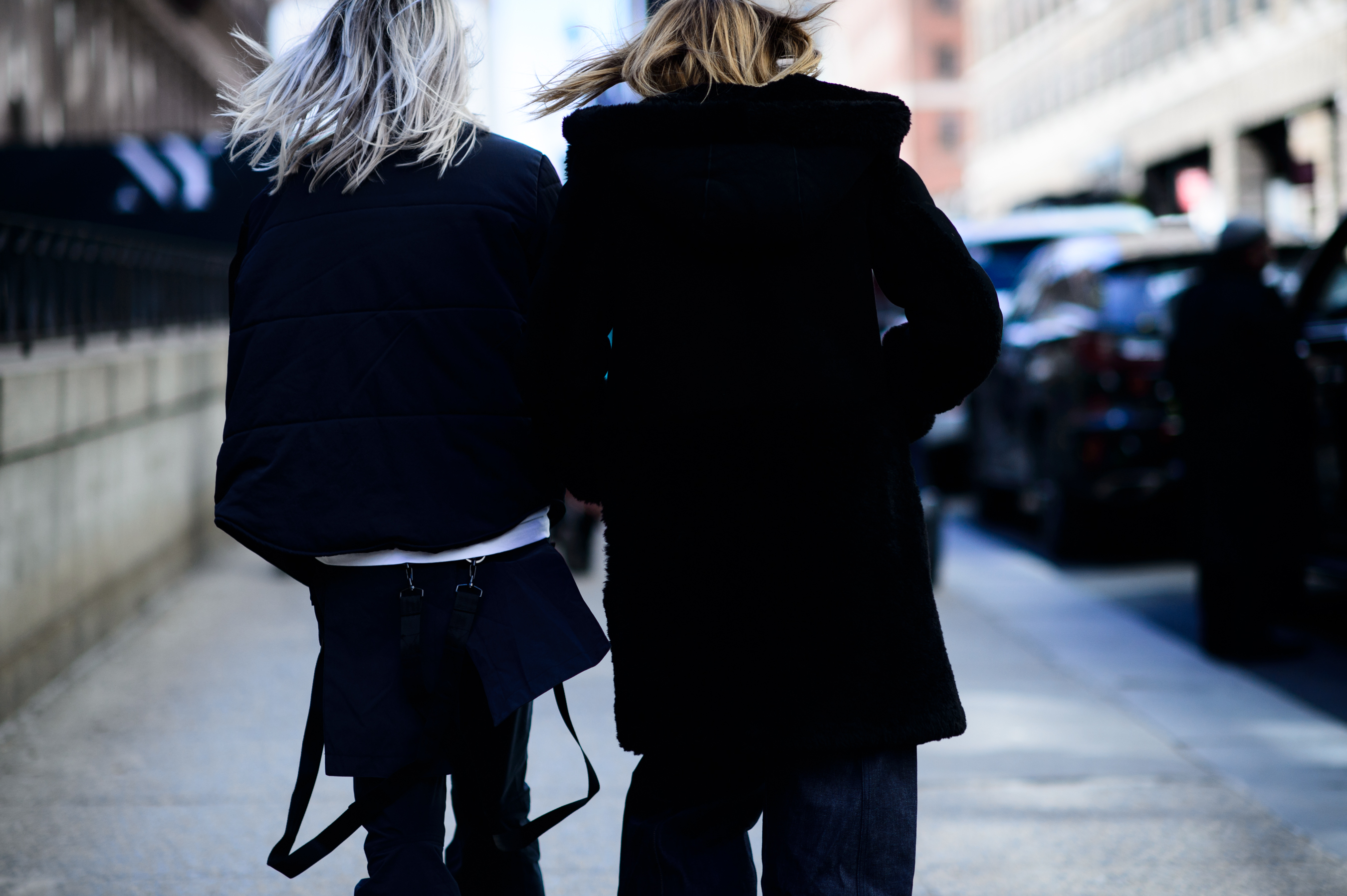 Two women before Herve Leger