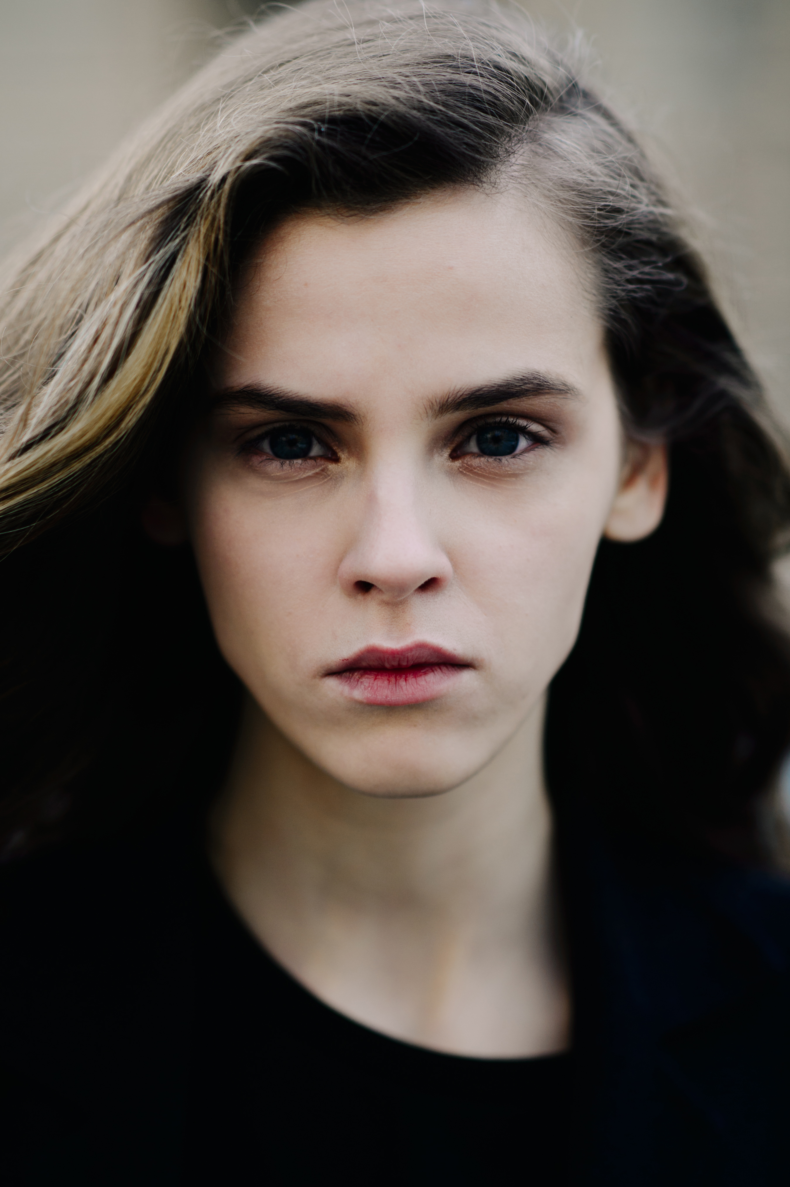 Portrait of a Ukrainian model