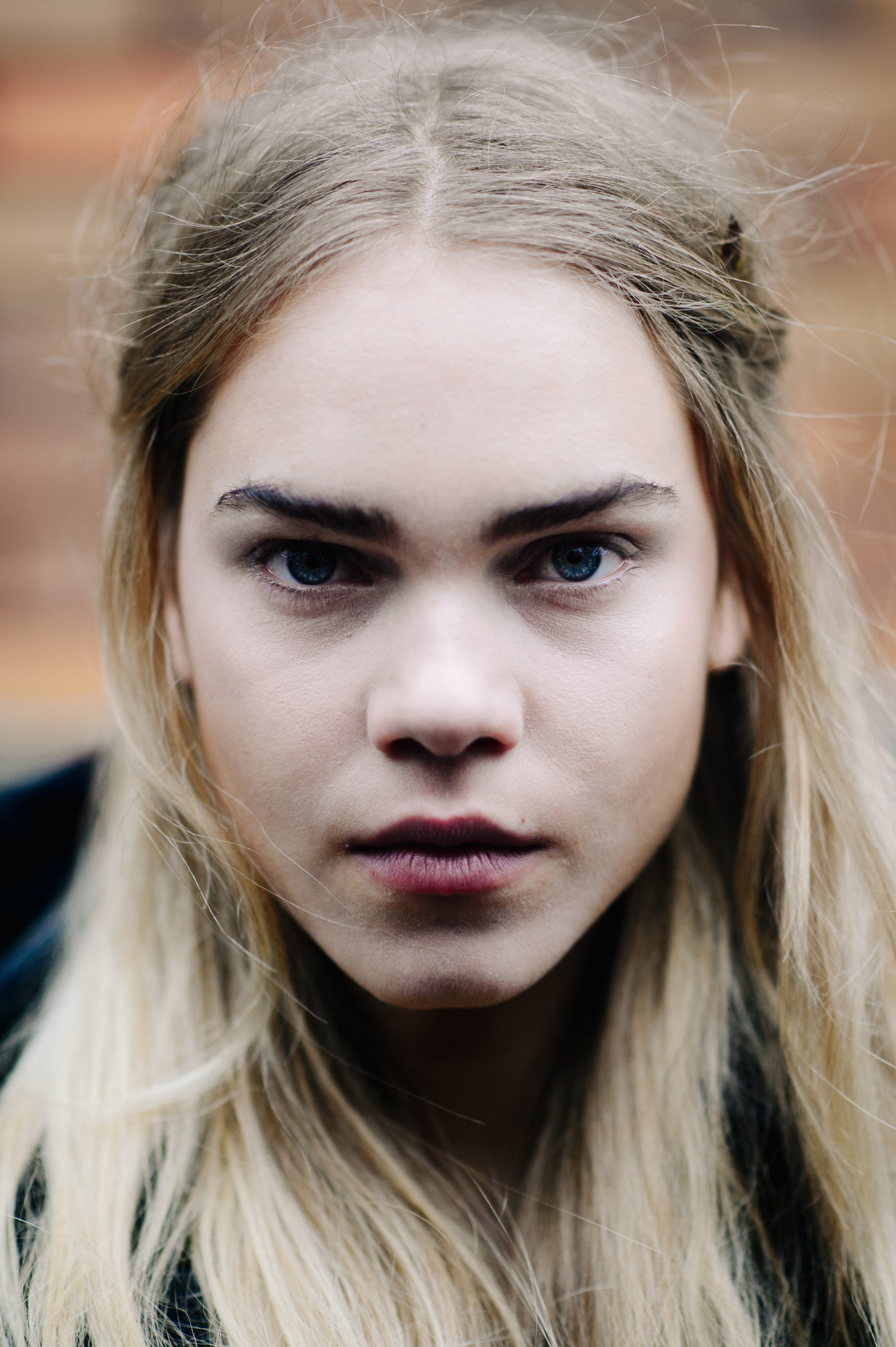 Portrait of model