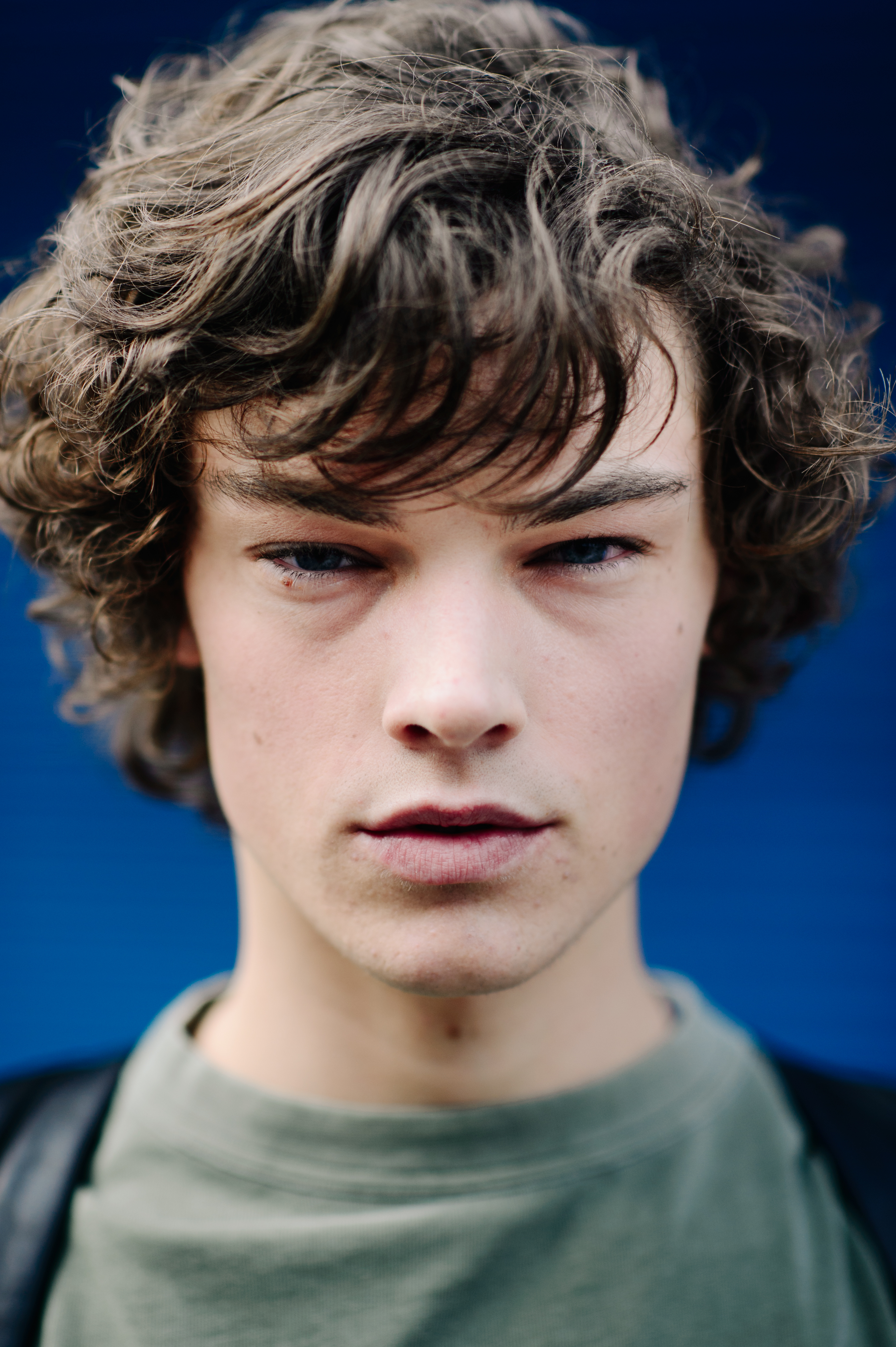 Portrait of a male model