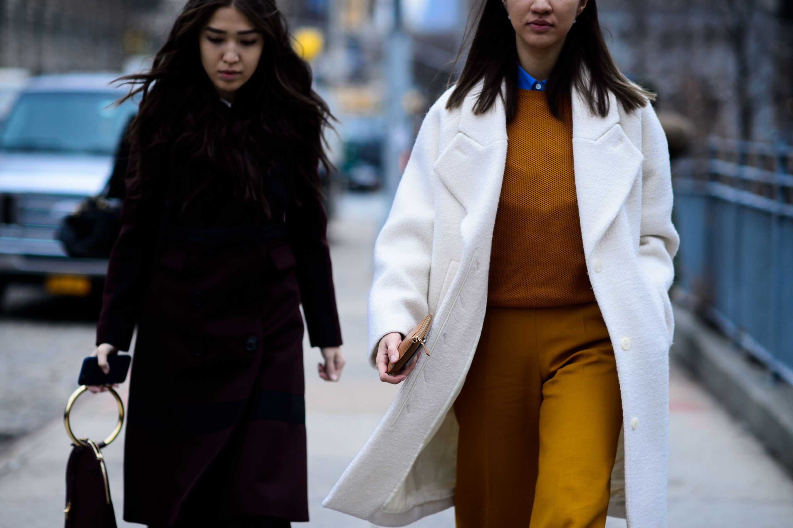 Two Kazakh women before Michael Kors