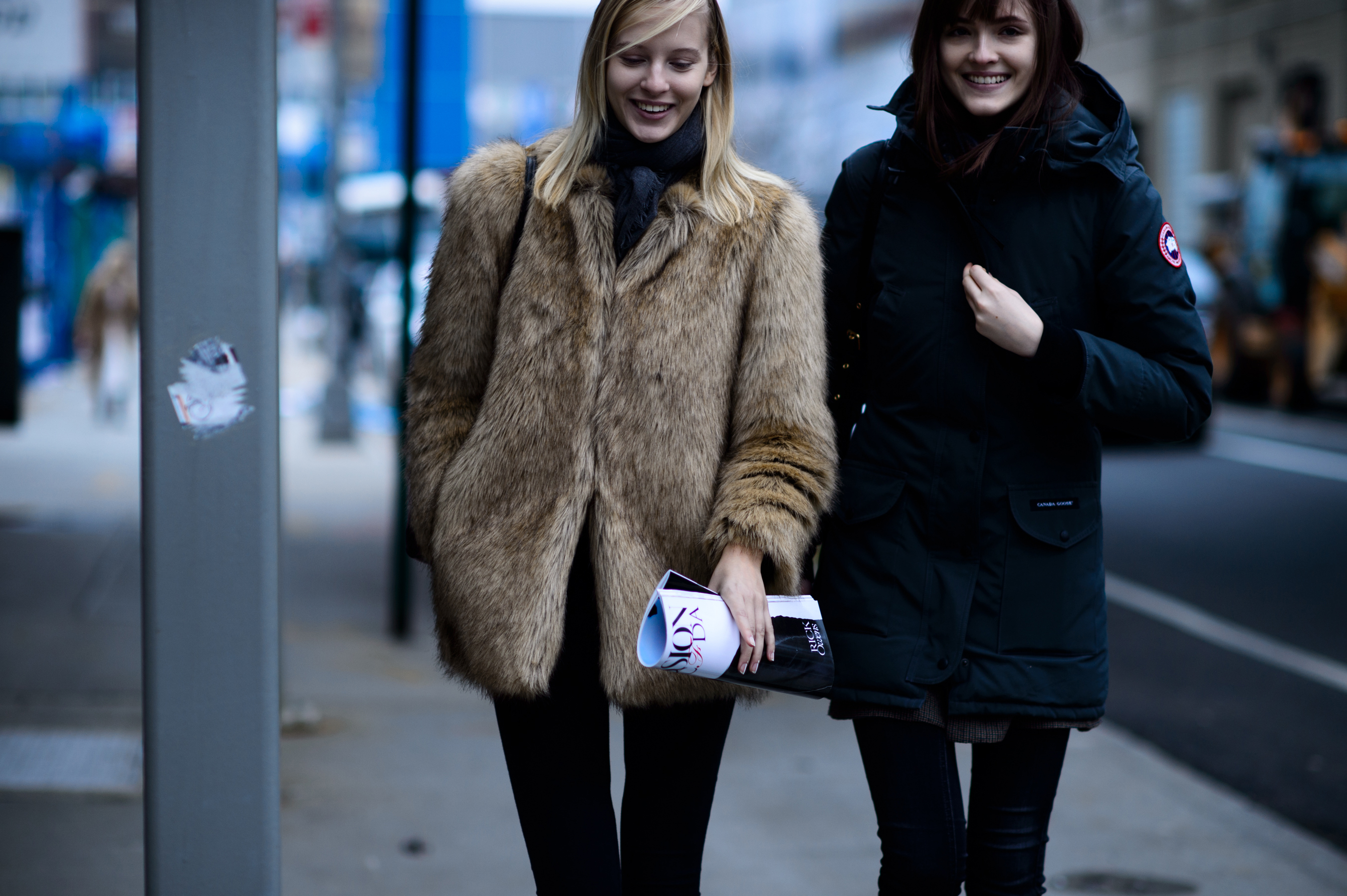 Two Russian models after Delpozo