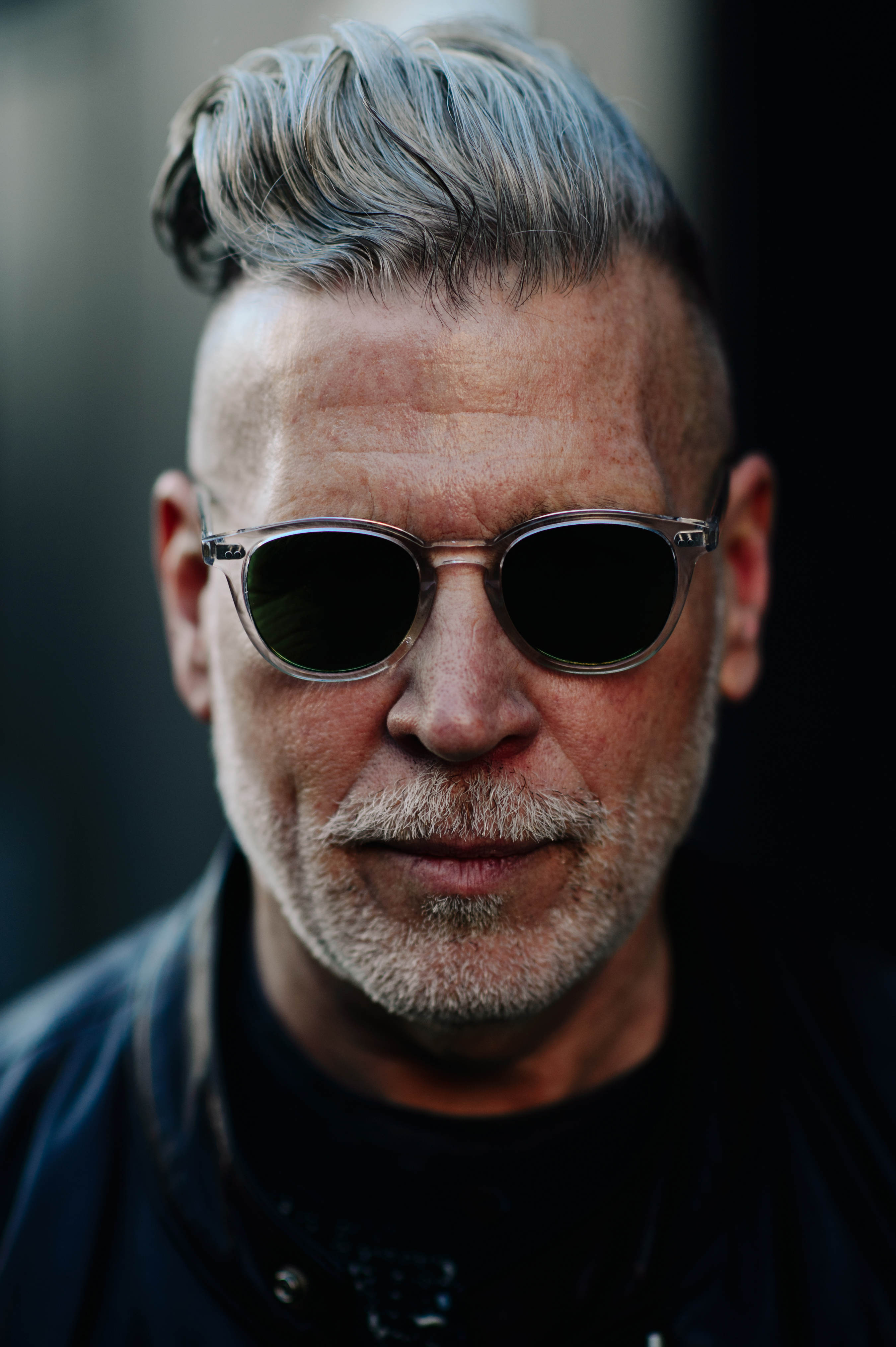 Portrait of American man