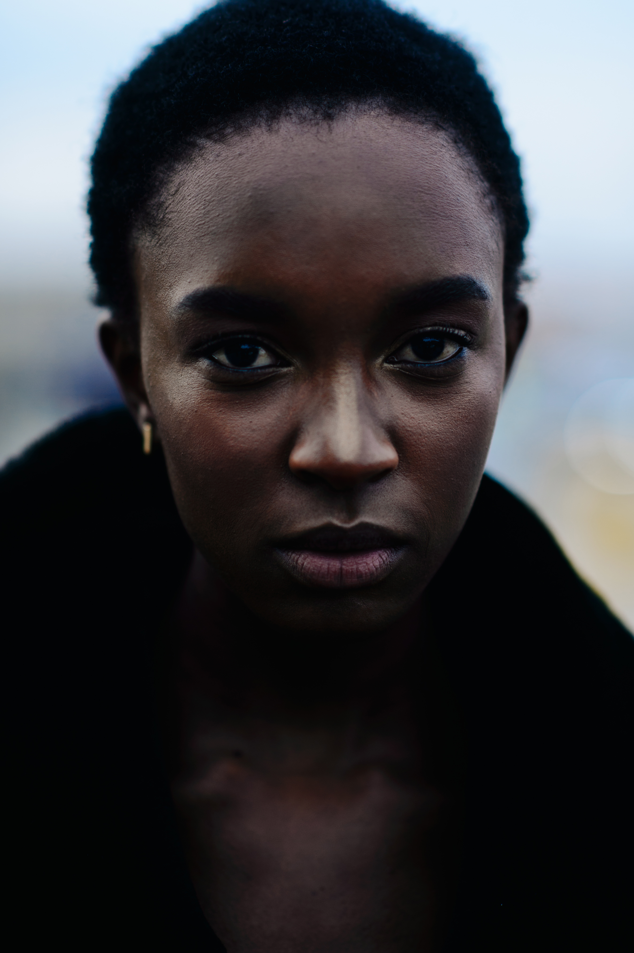 Portrait of a model after Gucci