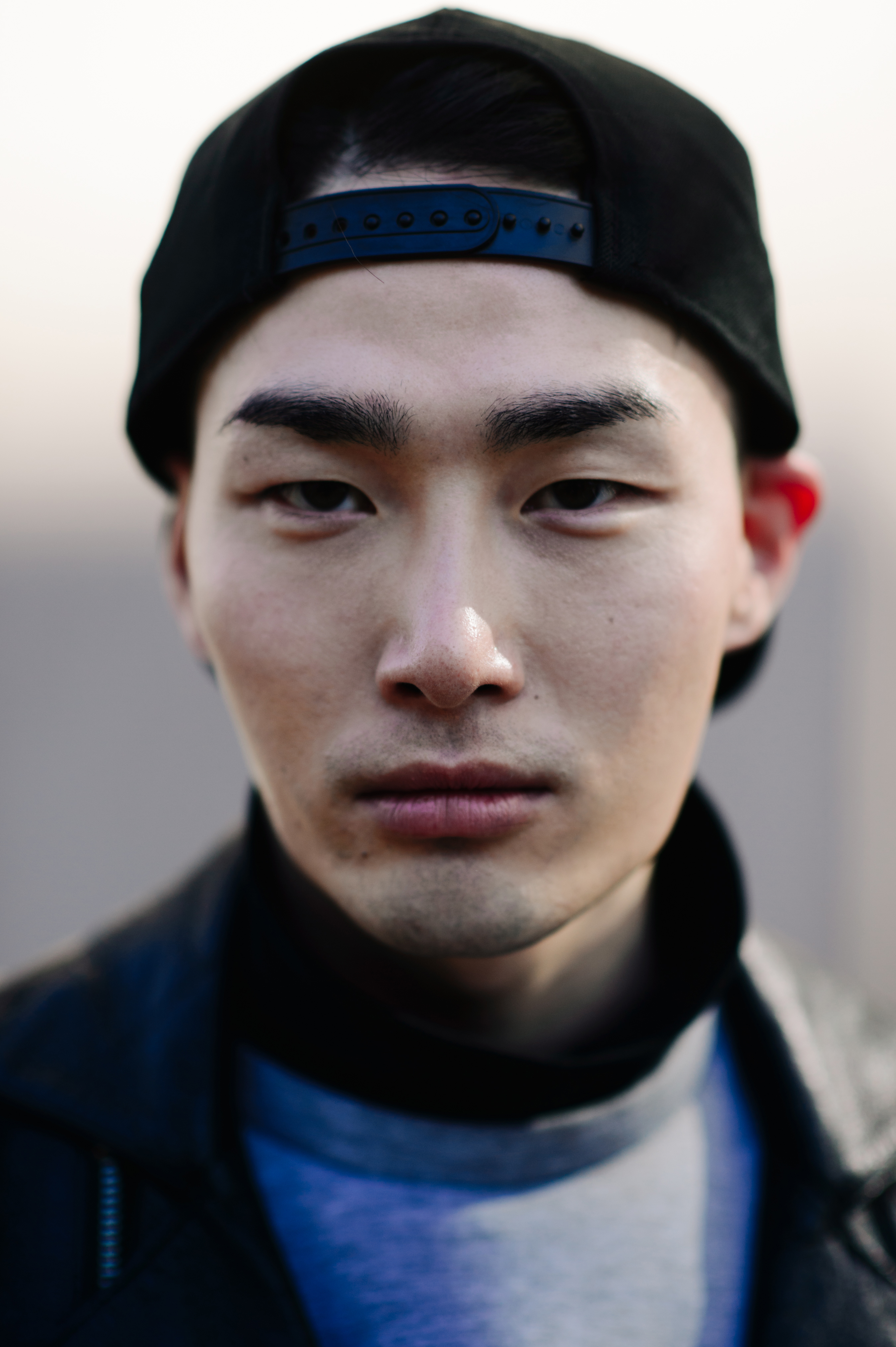 Portrait of male model