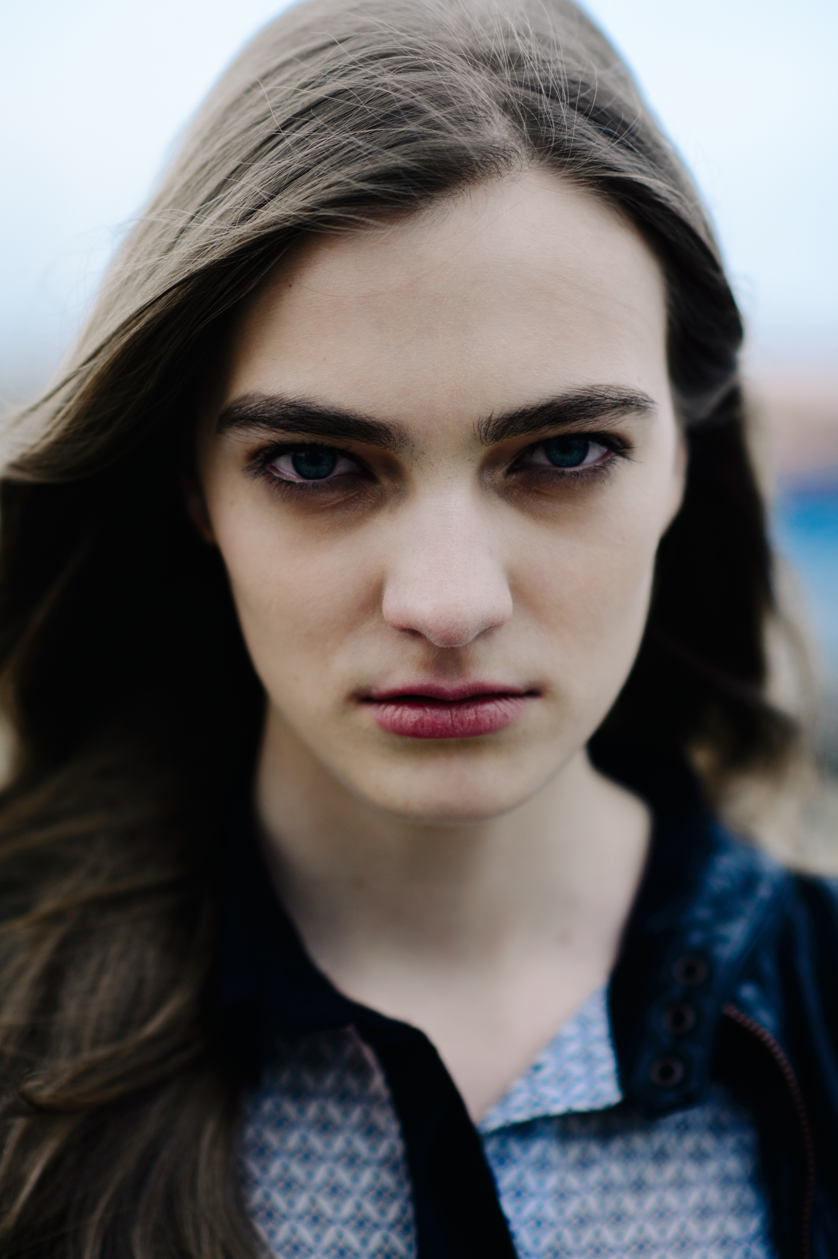 Portrait of a Russian model