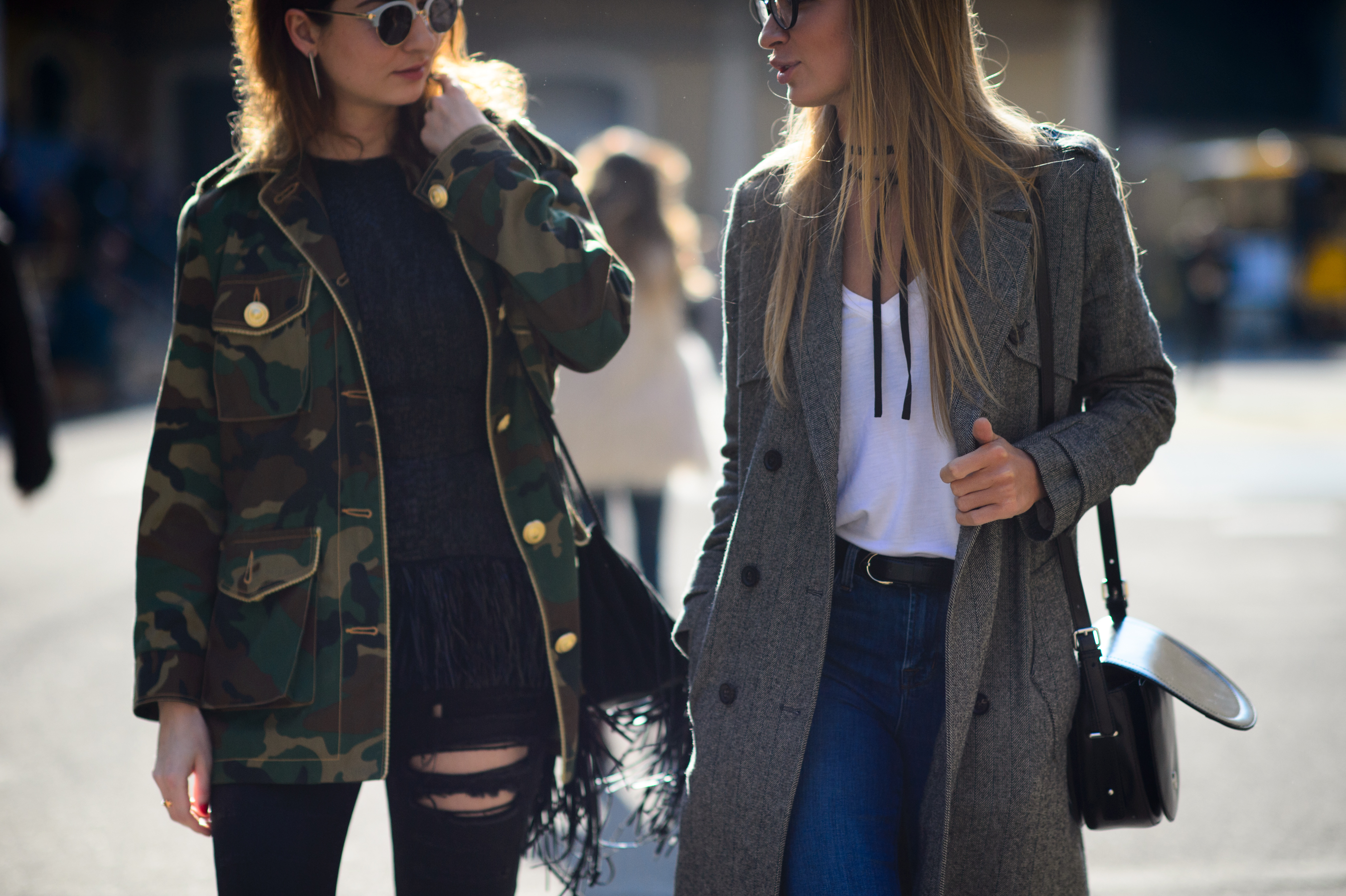 Two Russian women at Altaroma