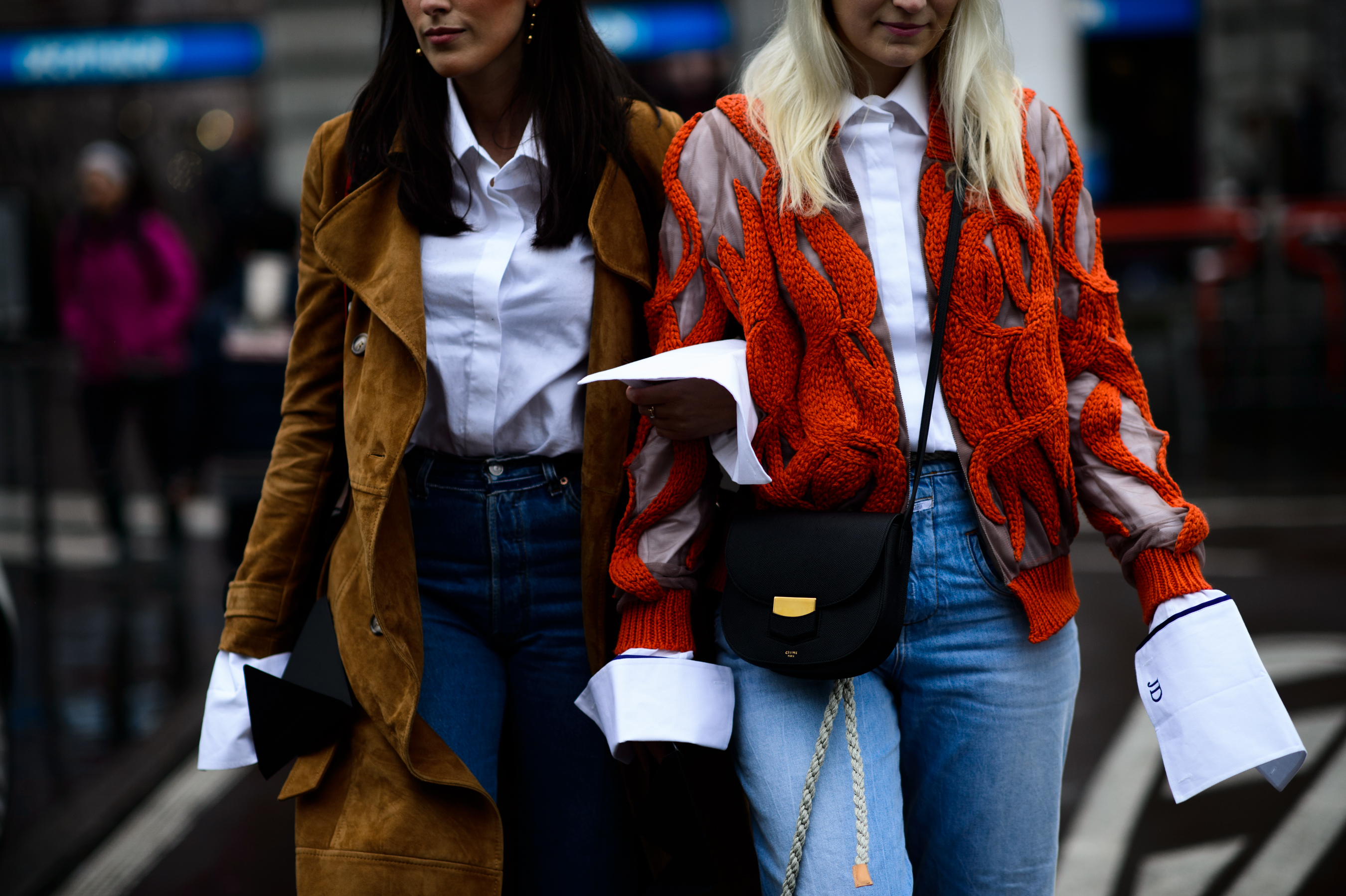 two bloggers before Jil Sander