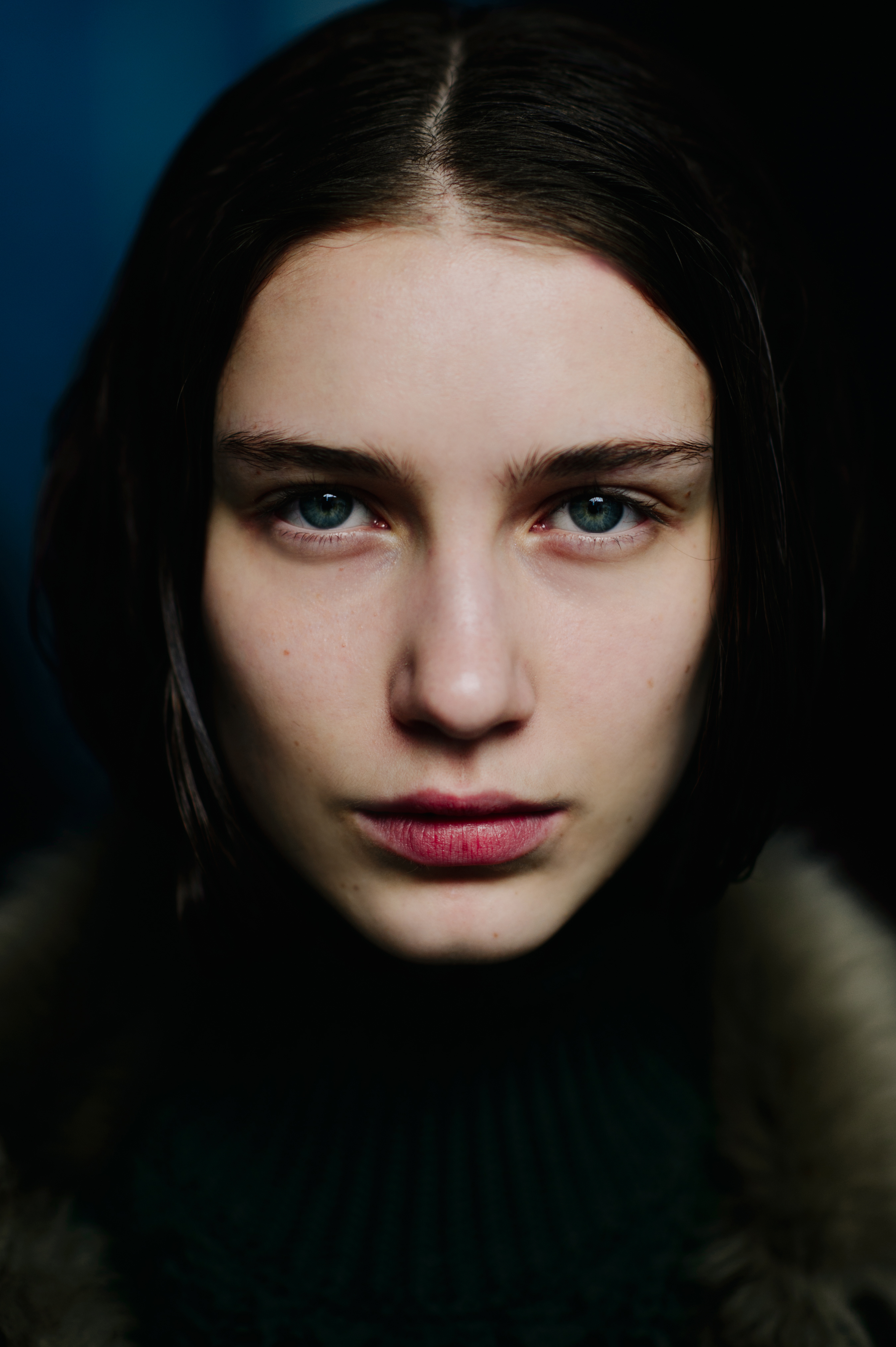 Portrait of a Russian model