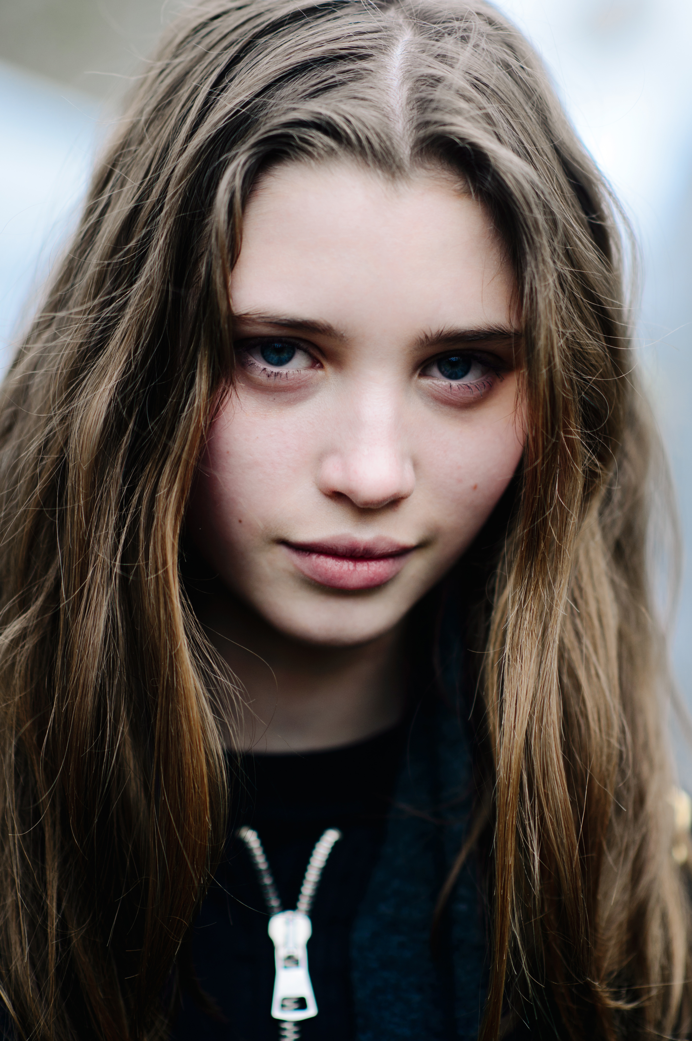 Portrait of a Russian model