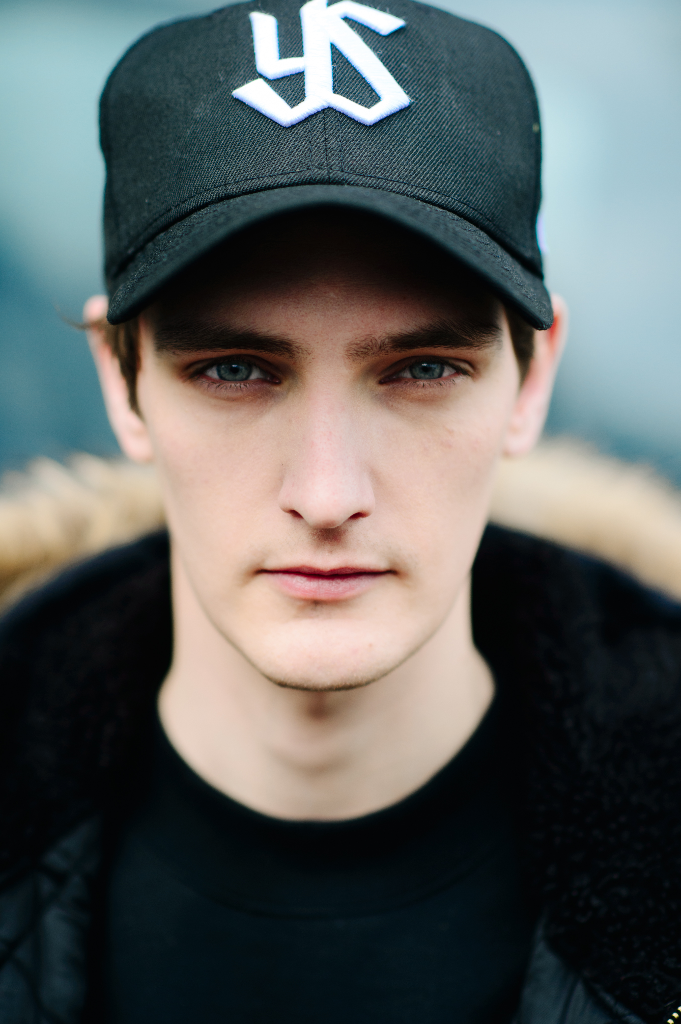 Portrait of Belgian male model