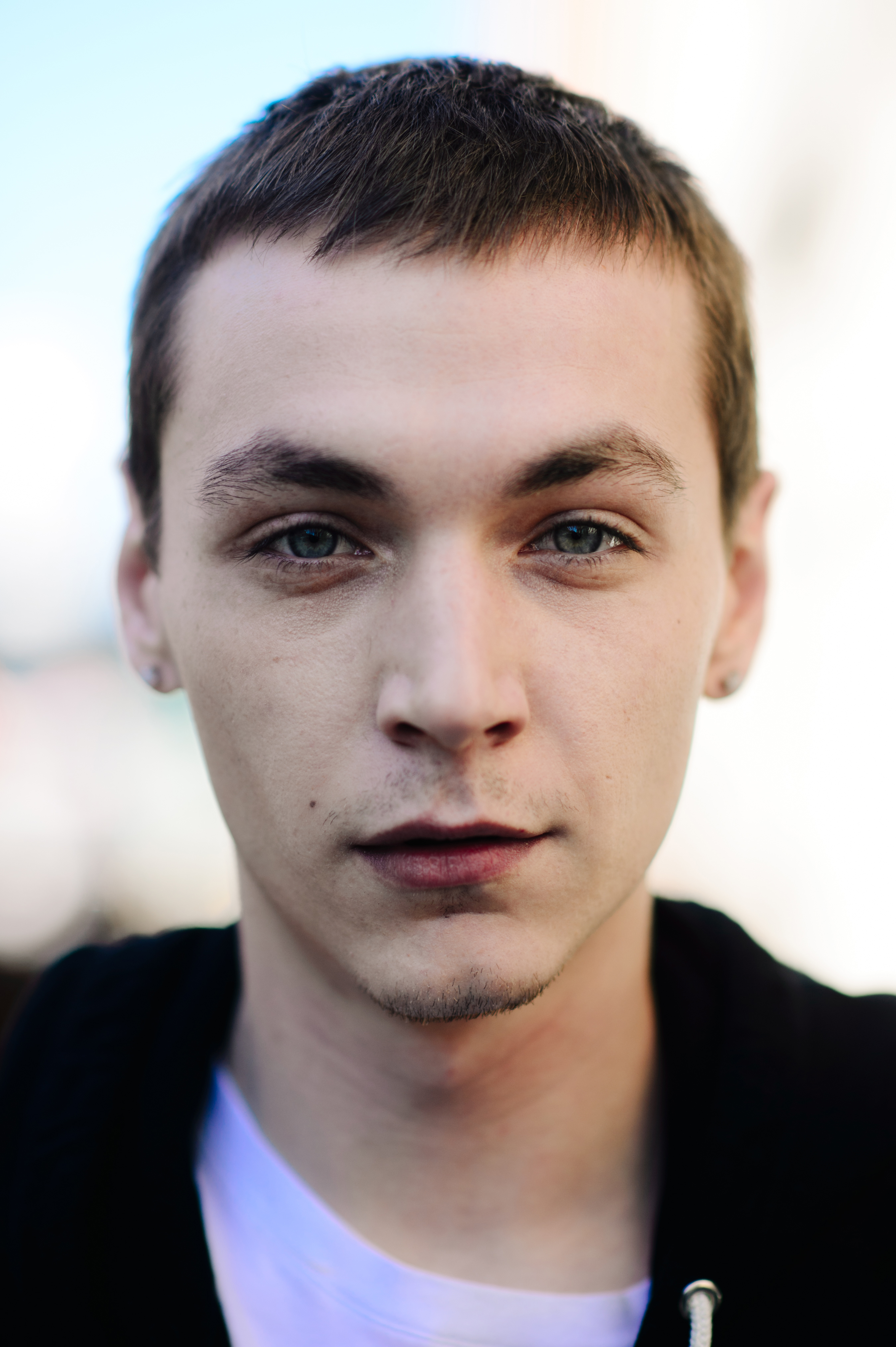 Portrait of Russian male model